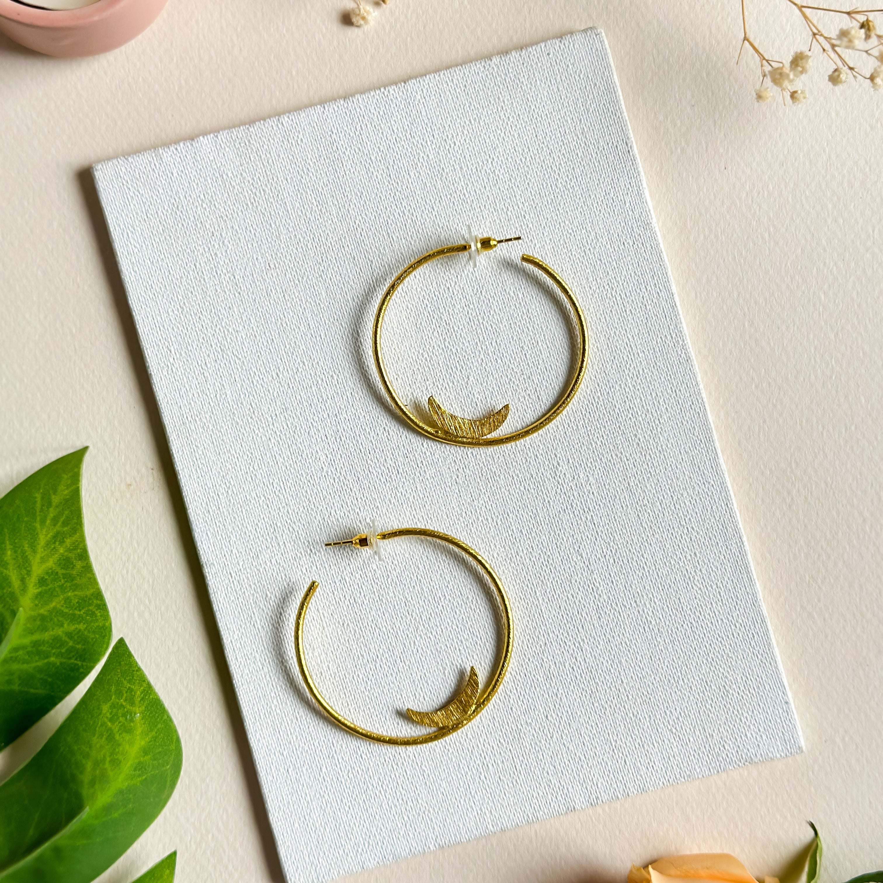 The Lazy Brunch - Crescent Moon Hoops