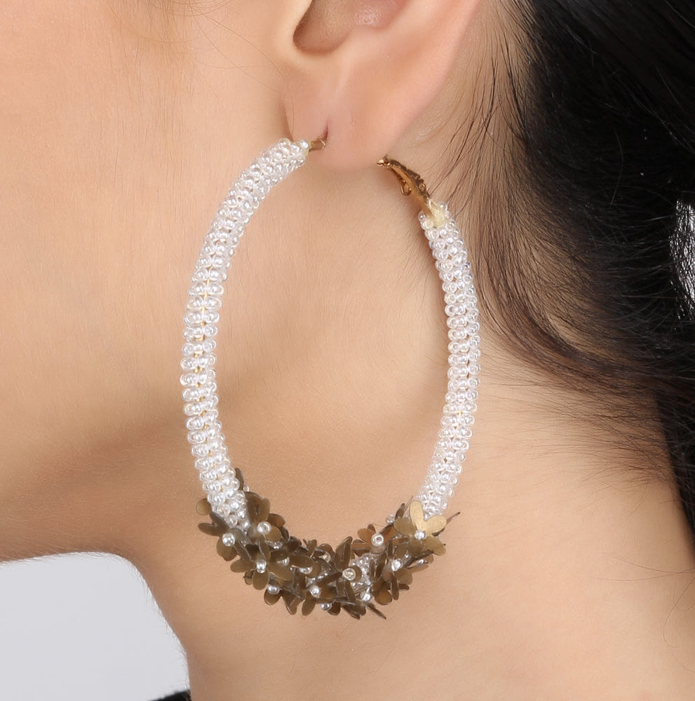 Floral Hoops