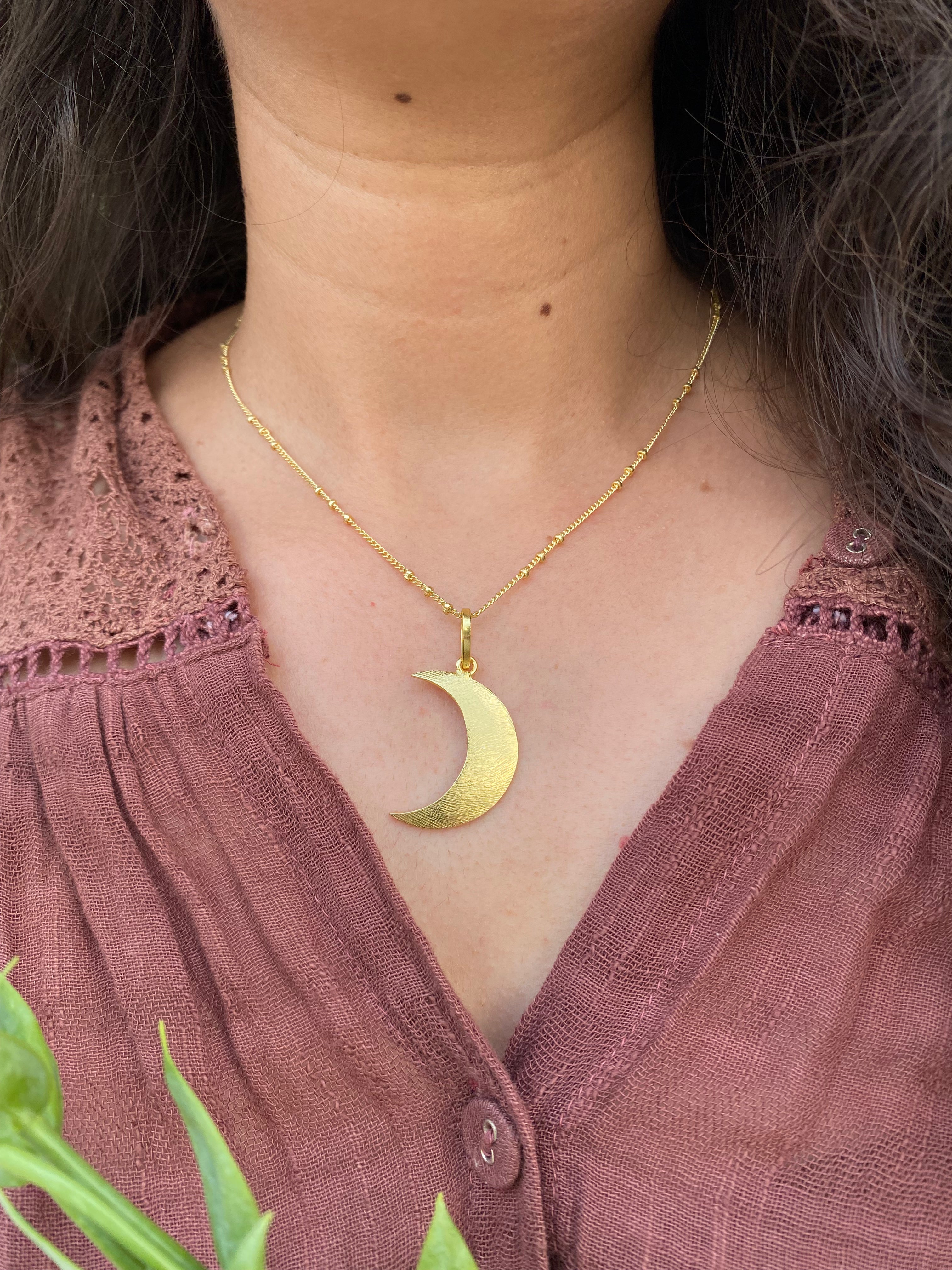 Crescent Moon Necklace