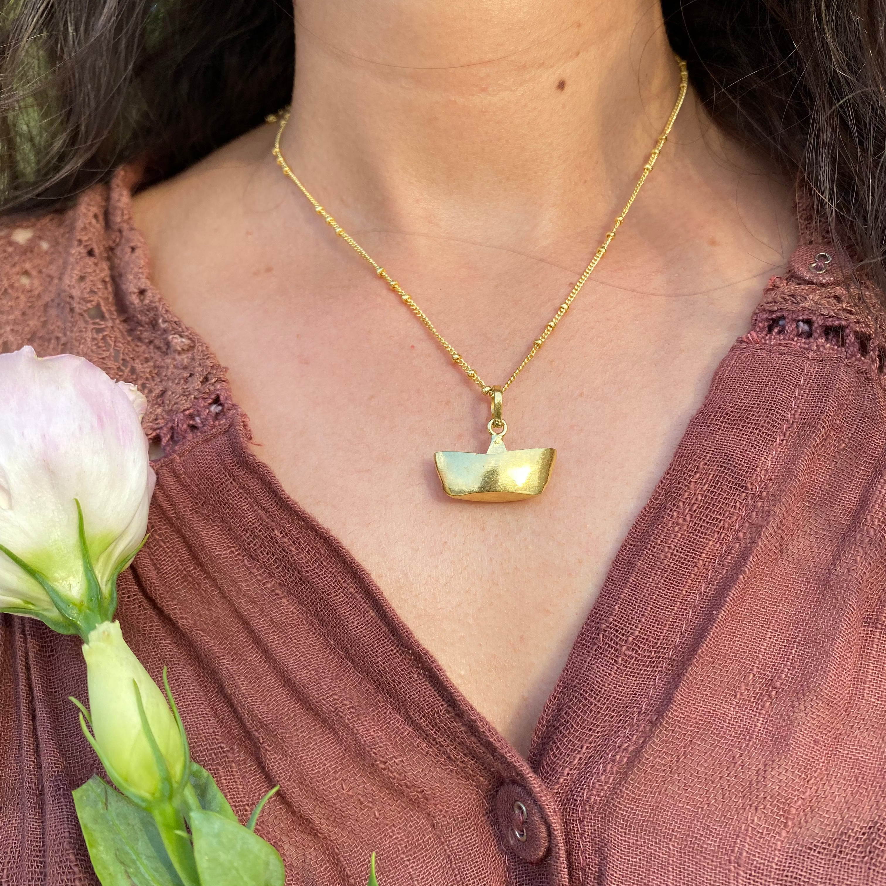 Boat Necklace