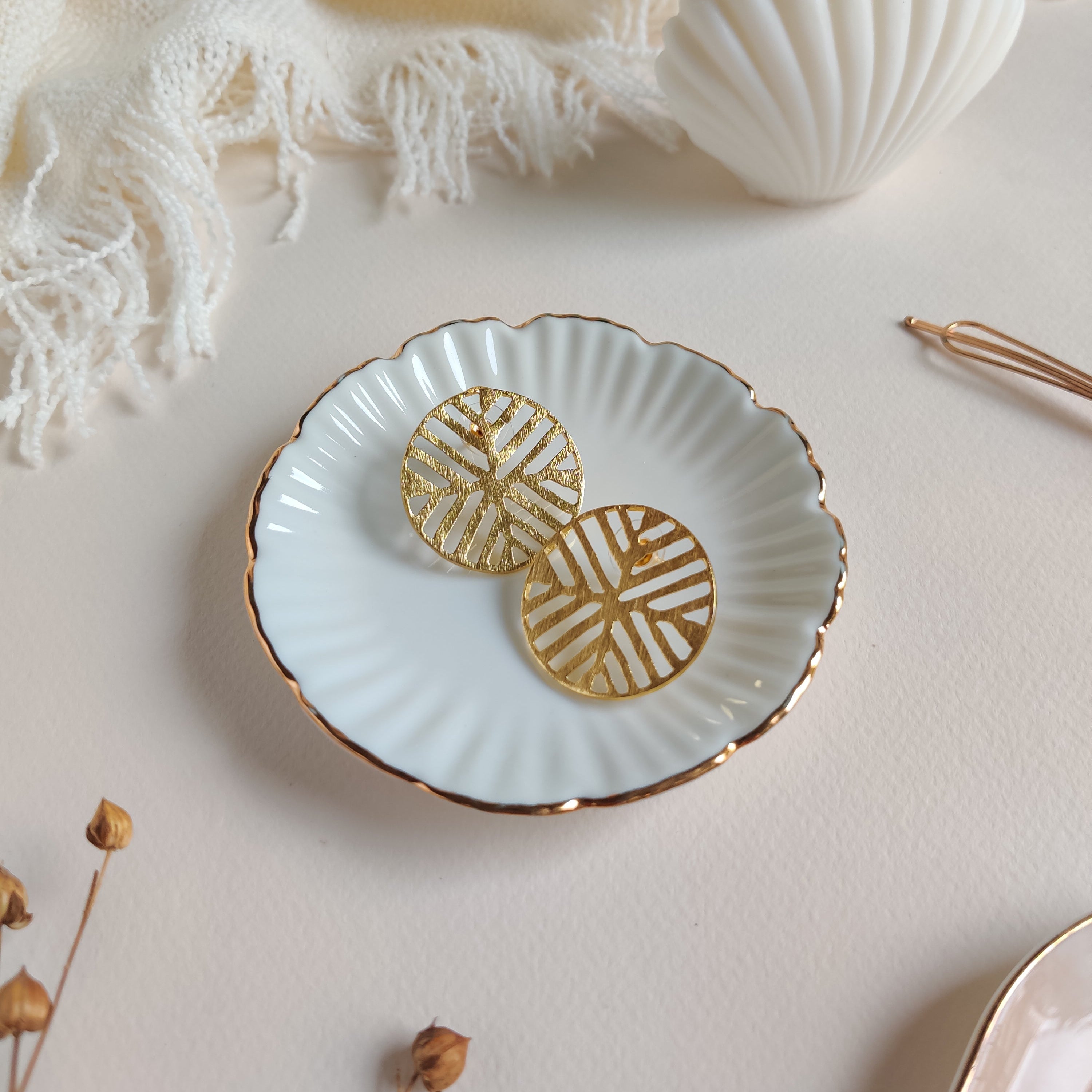 The Lazy Brunch - Tribal Stud Earrings