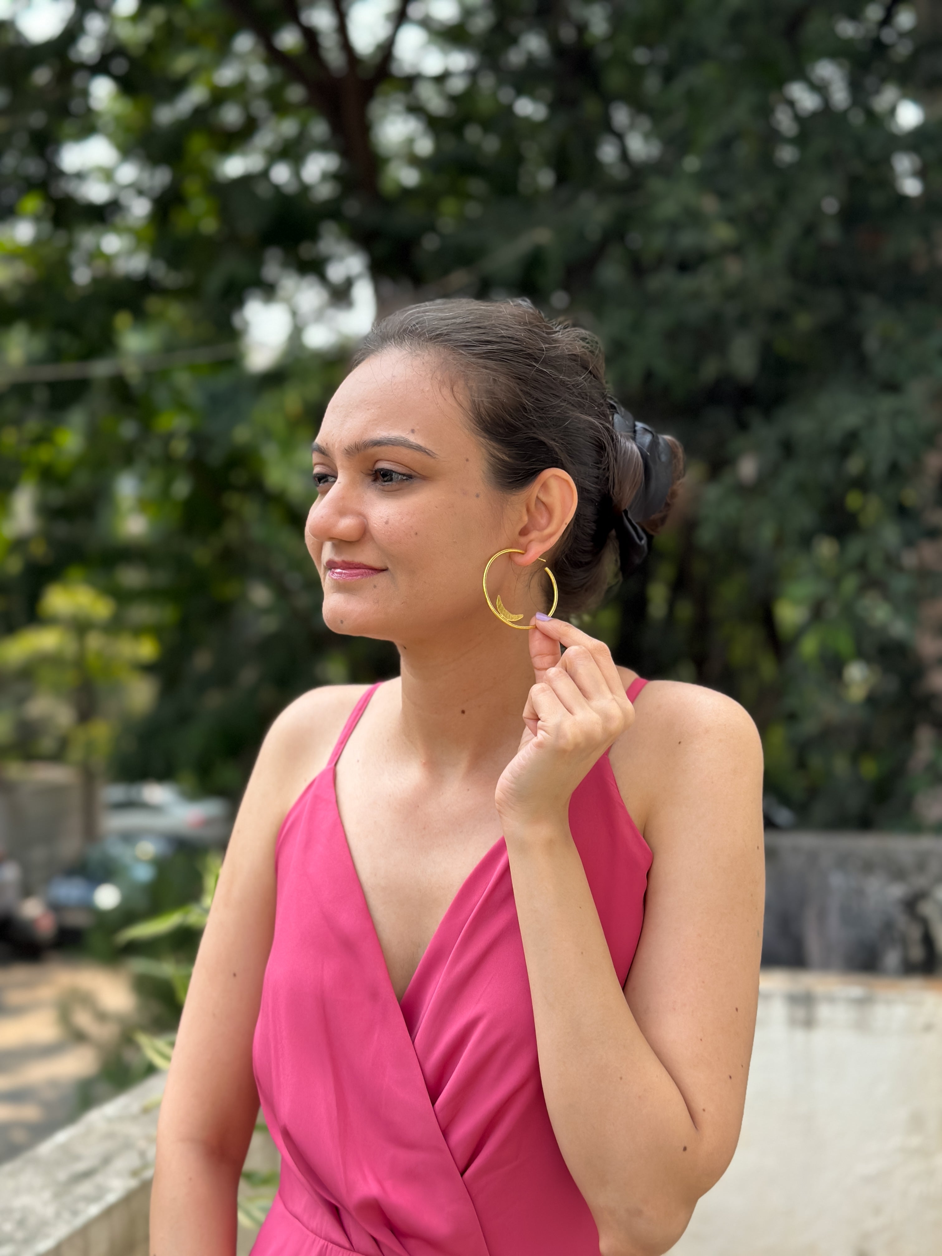 The Lazy Brunch - Crescent Moon Hoops