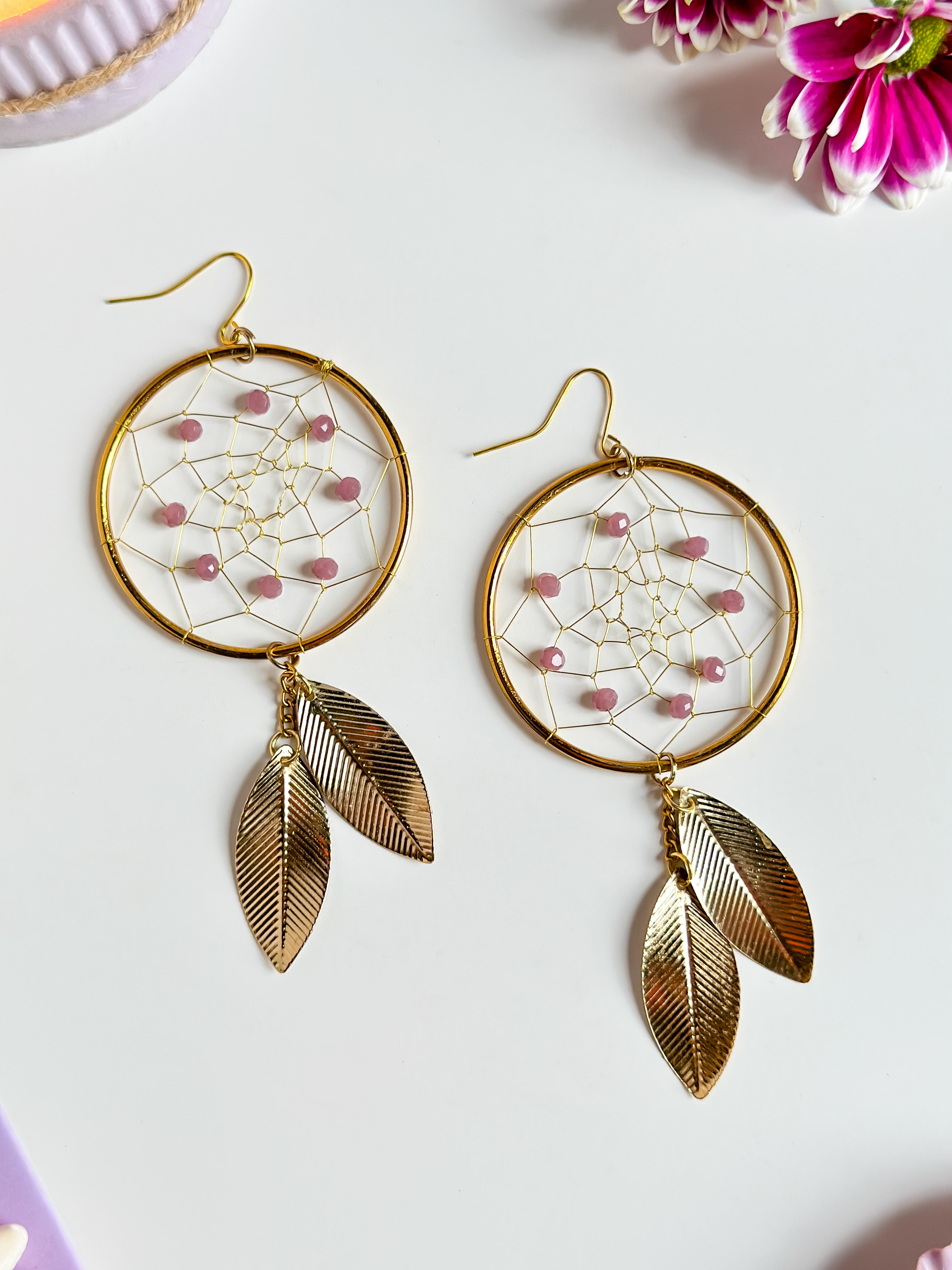 Dreamcatcher Dangler Earrings