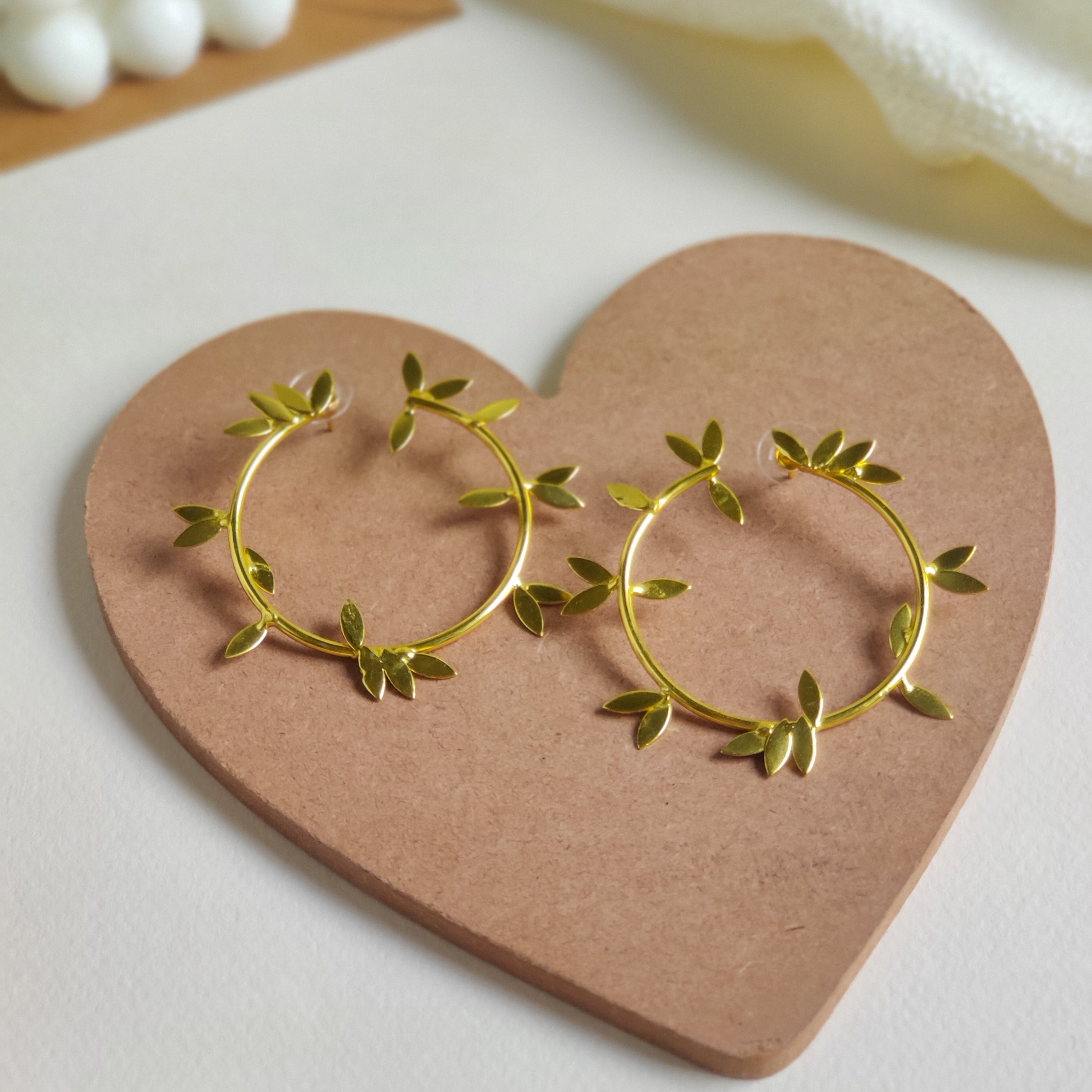 The Lazy Brunch - Leafy Symphony Earrings