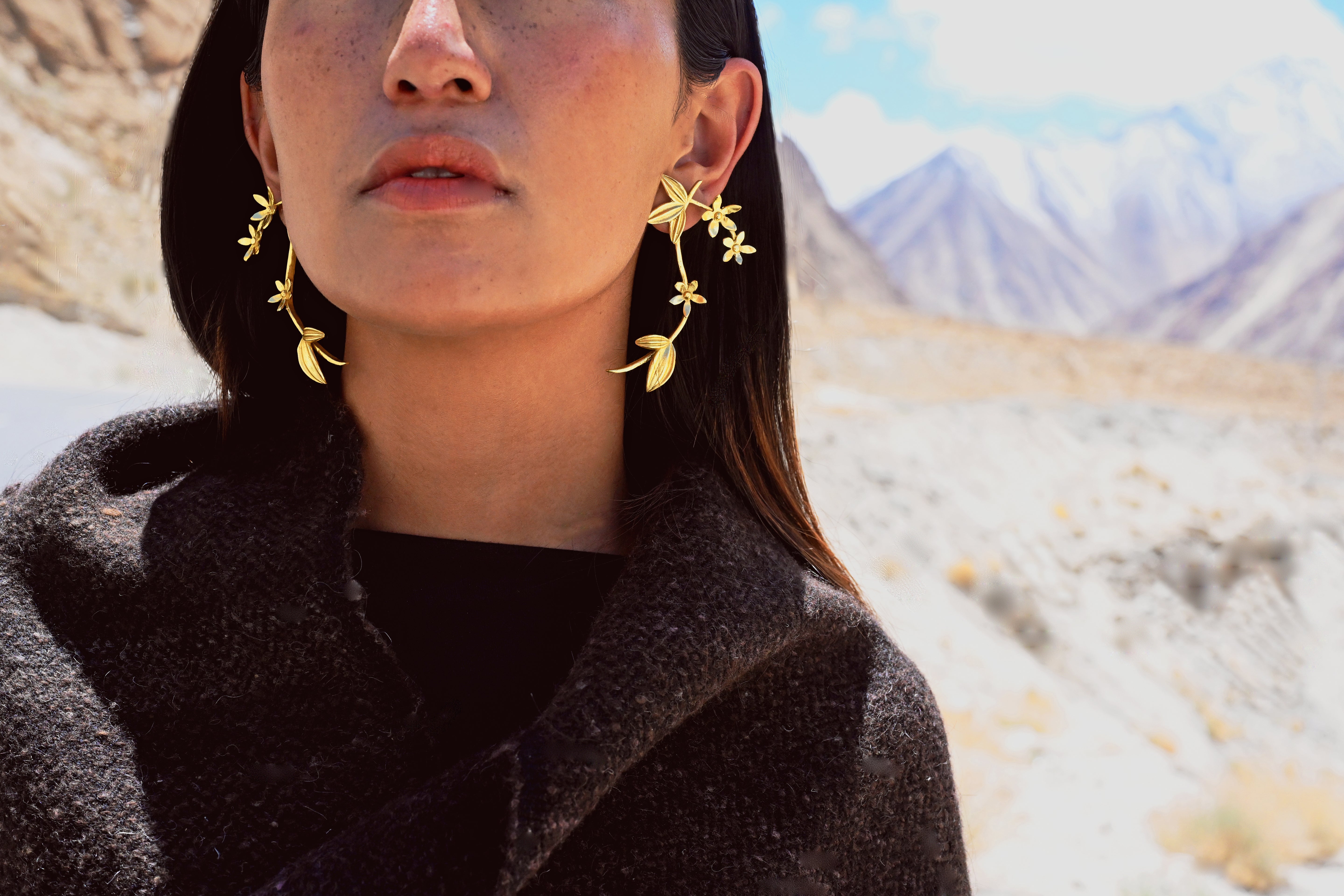 Wildflower Vine Earrings