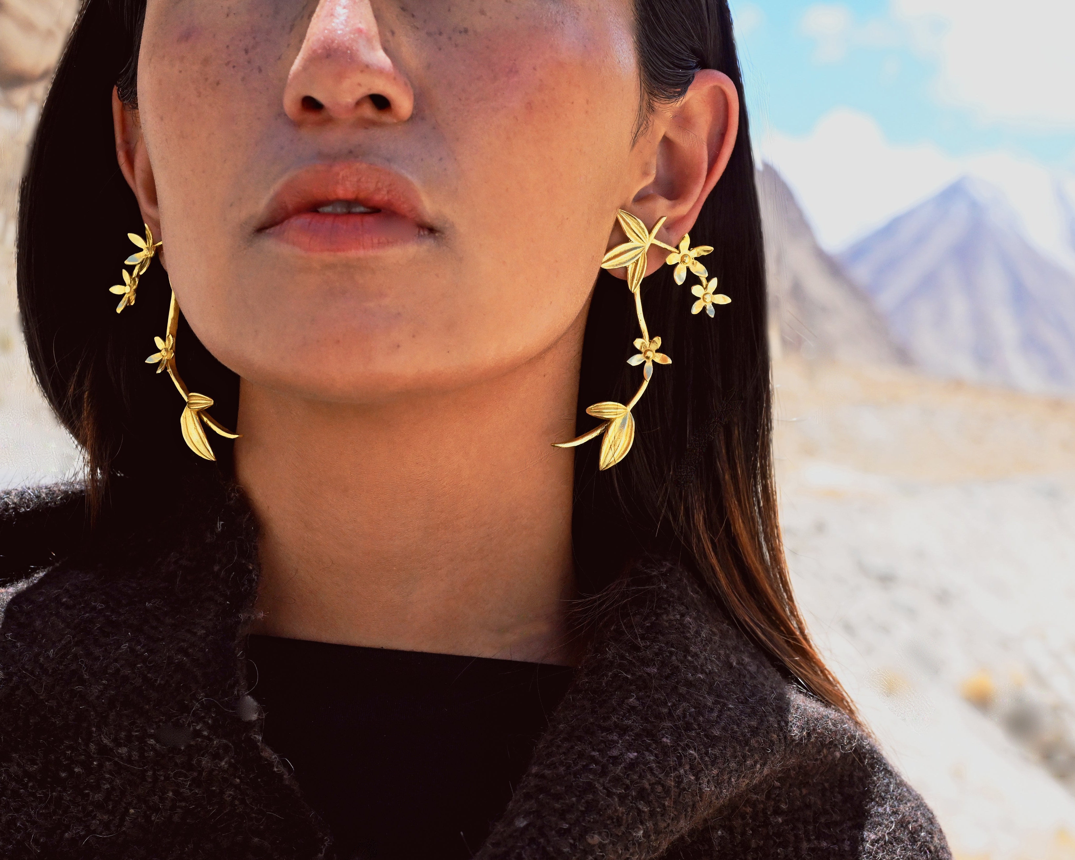 Wildflower Vine Earrings