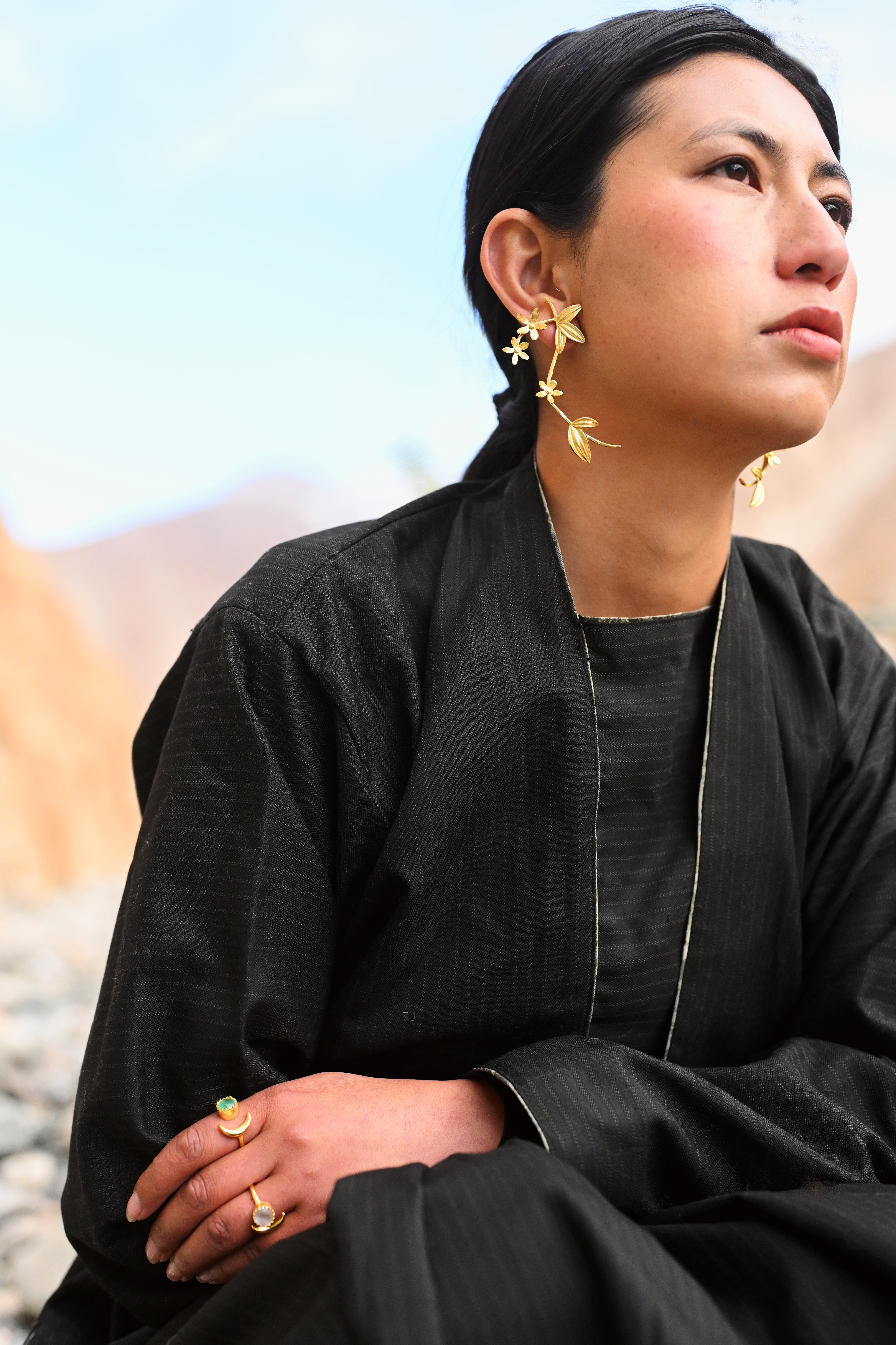 Wildflower Vine Earrings