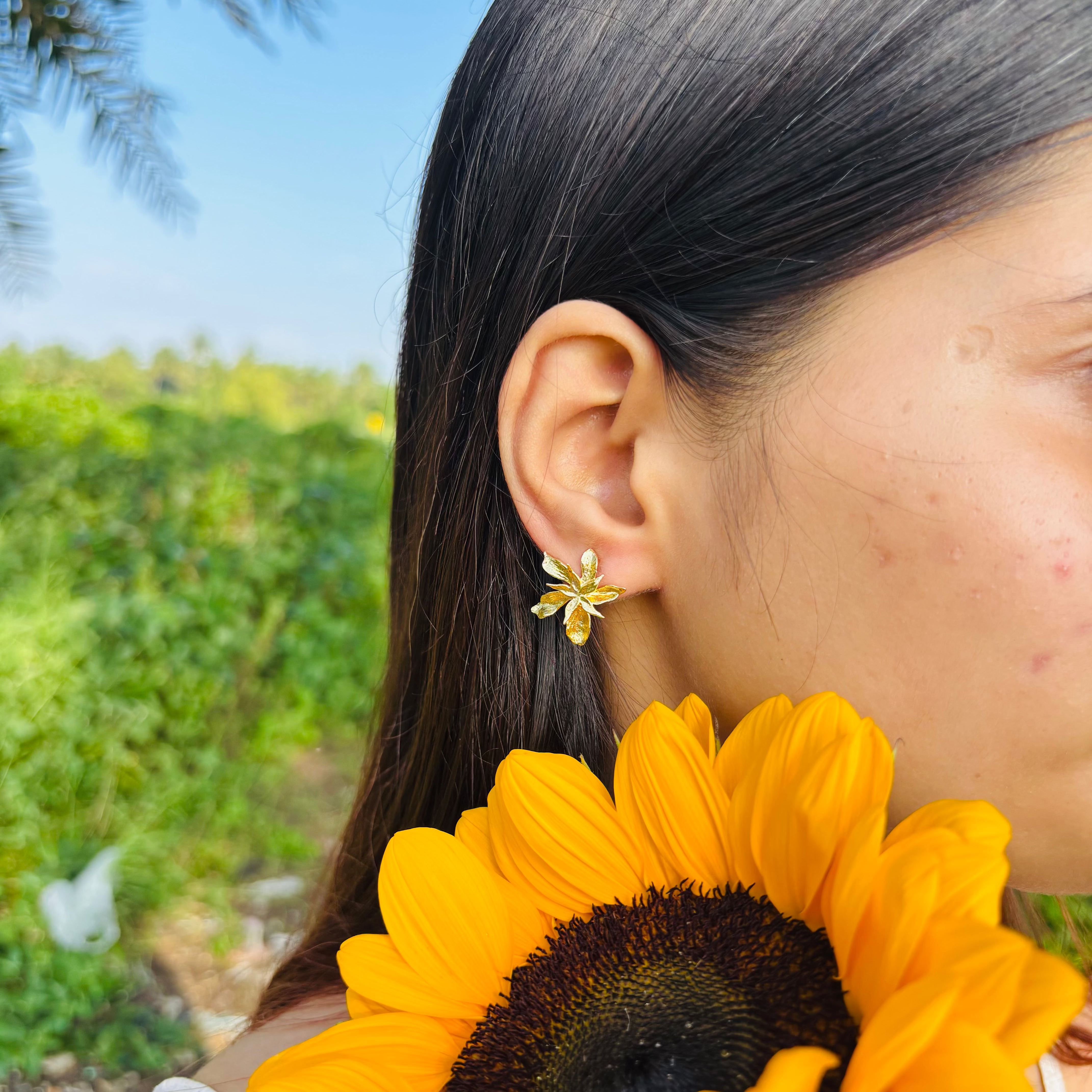 Dainty Floral studs