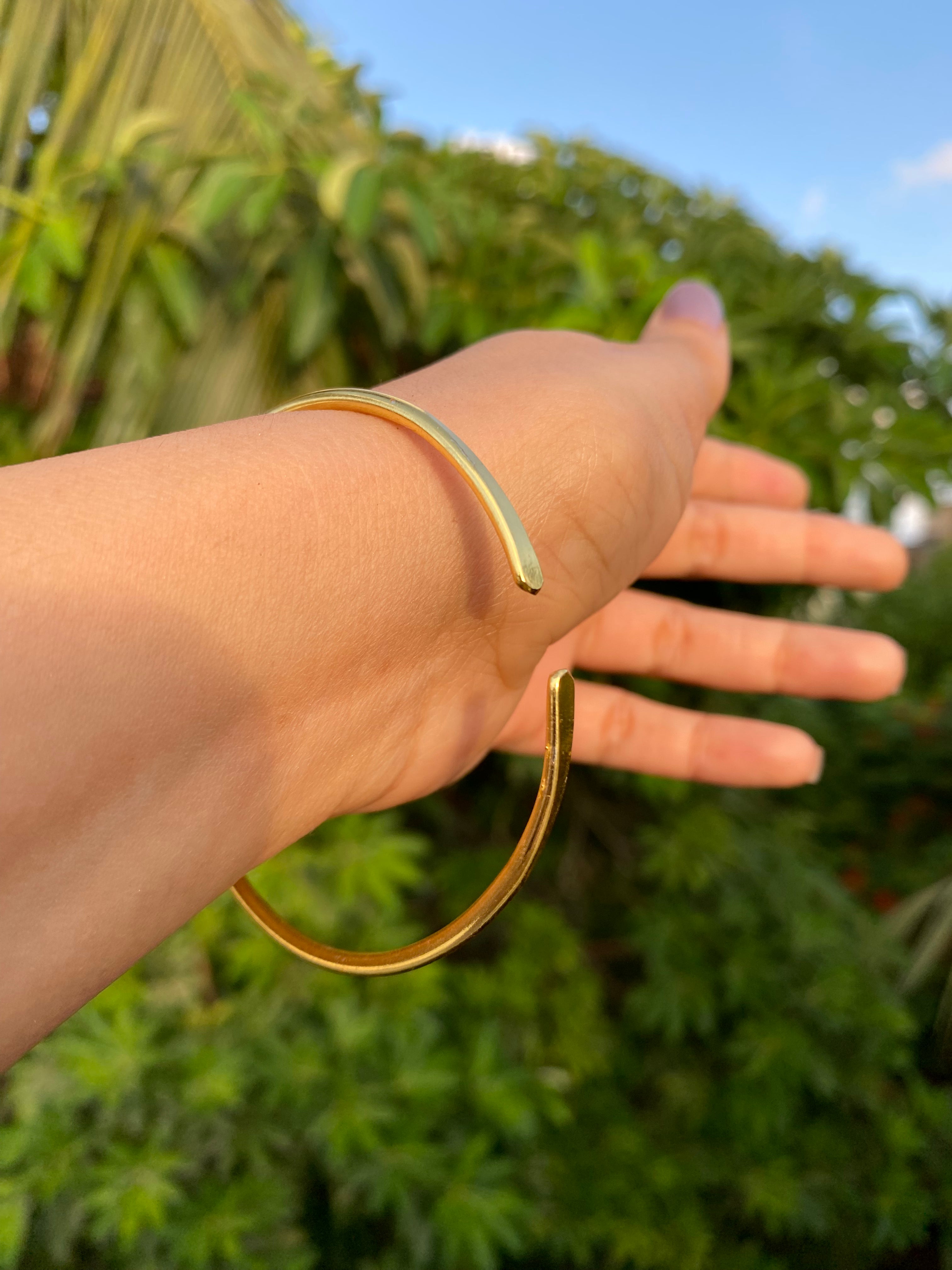 Classic Slim Open Bangle