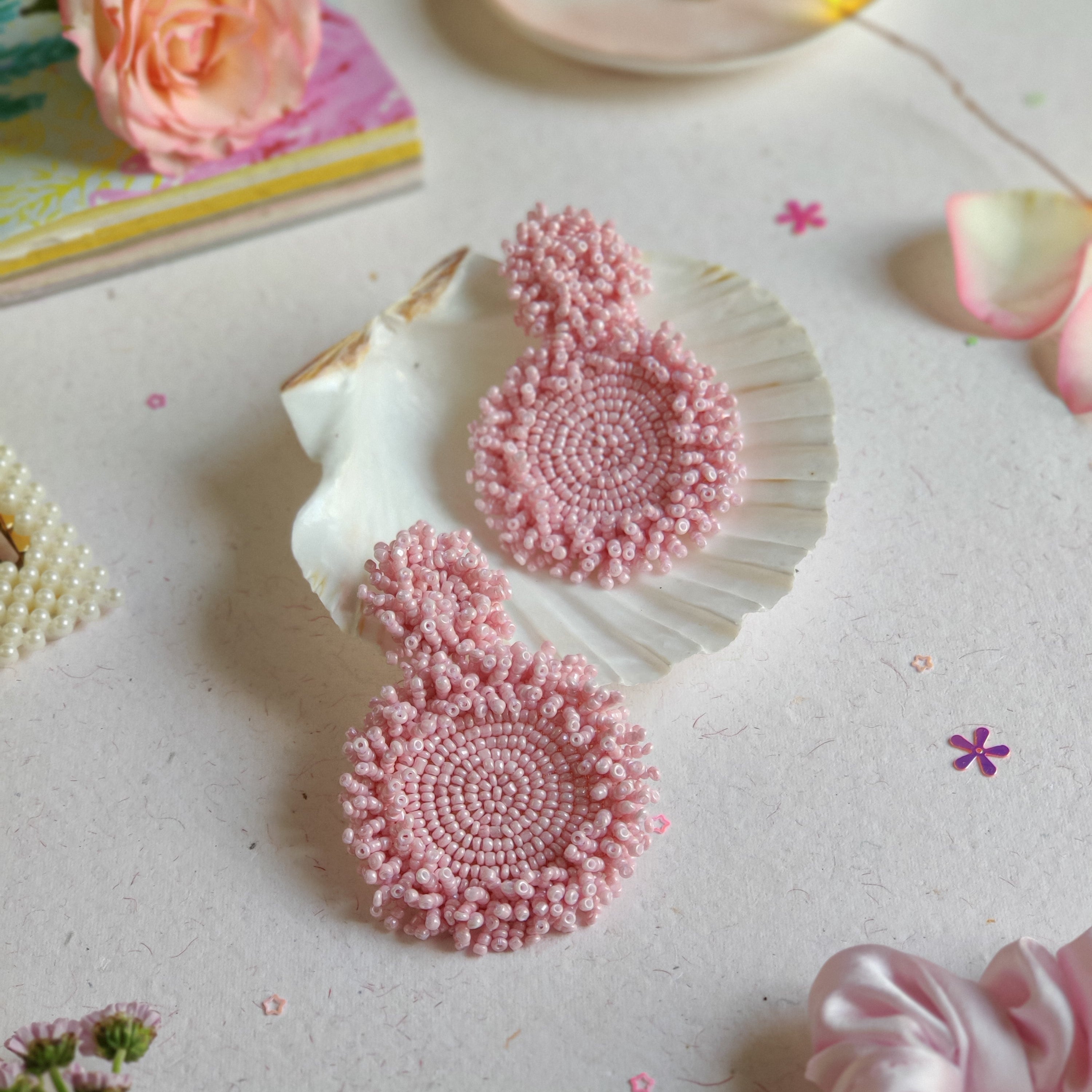 Daydream Earrings - Round Fringes