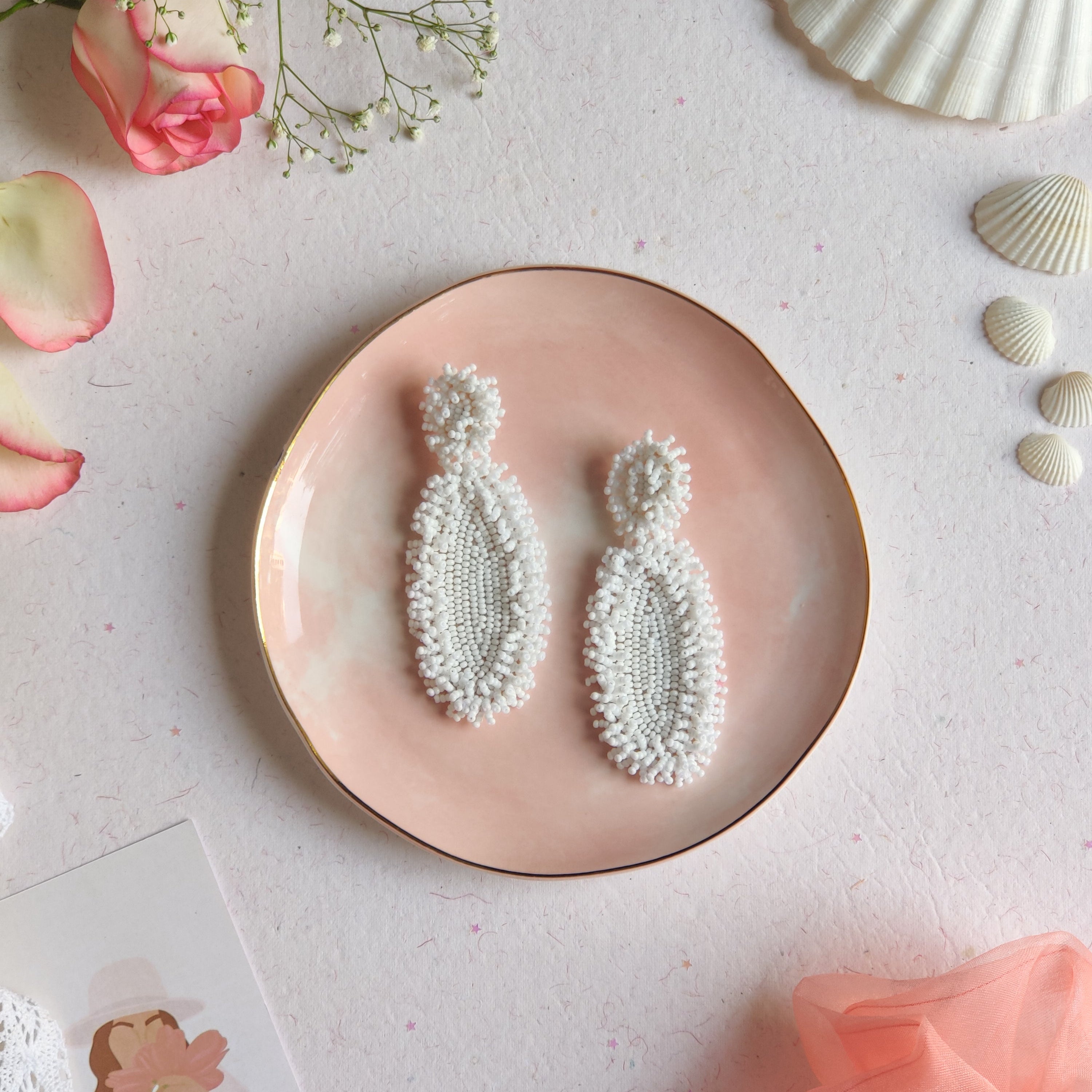 Daydream Earrings - Oval Fringes