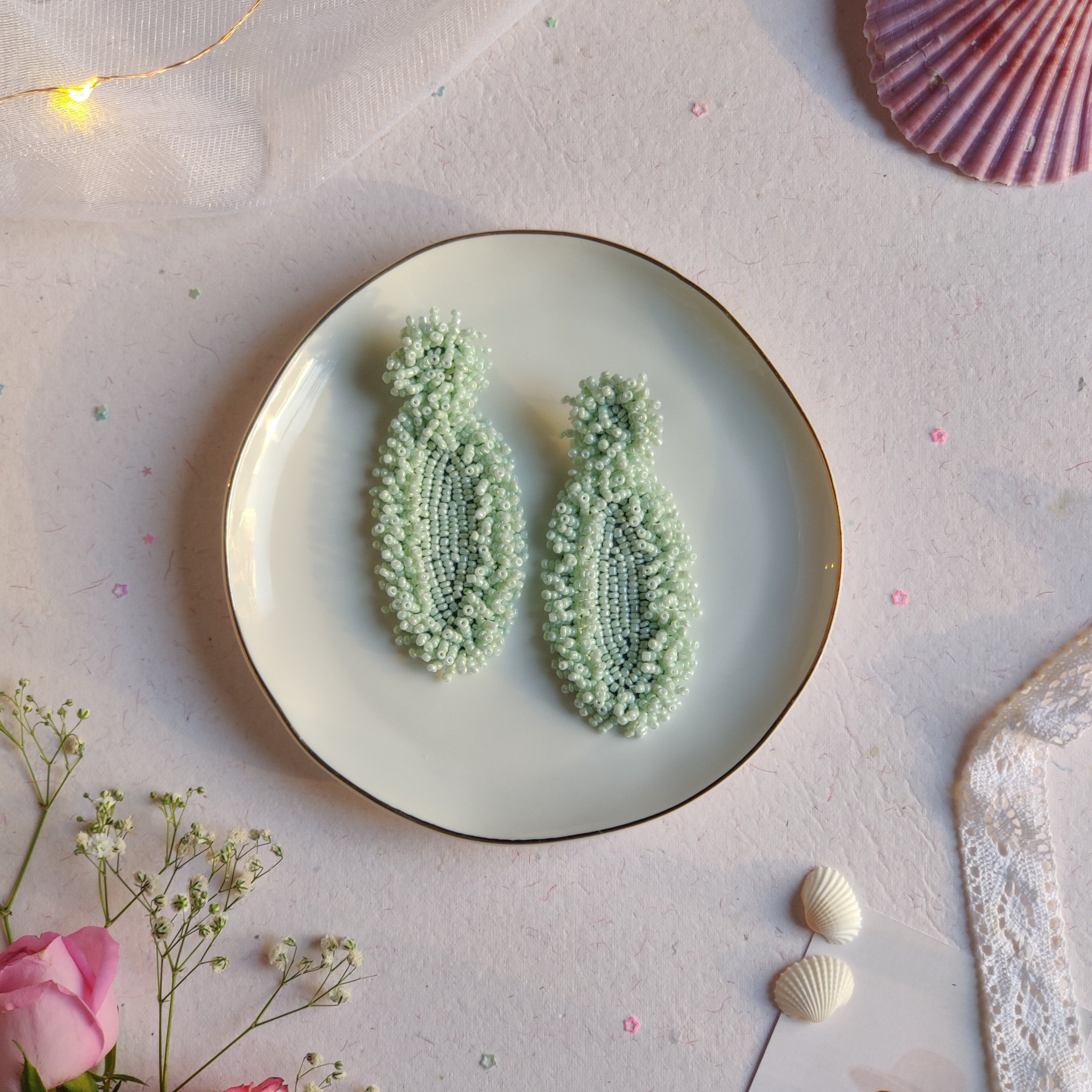 Daydream Earrings - Oval Fringes
