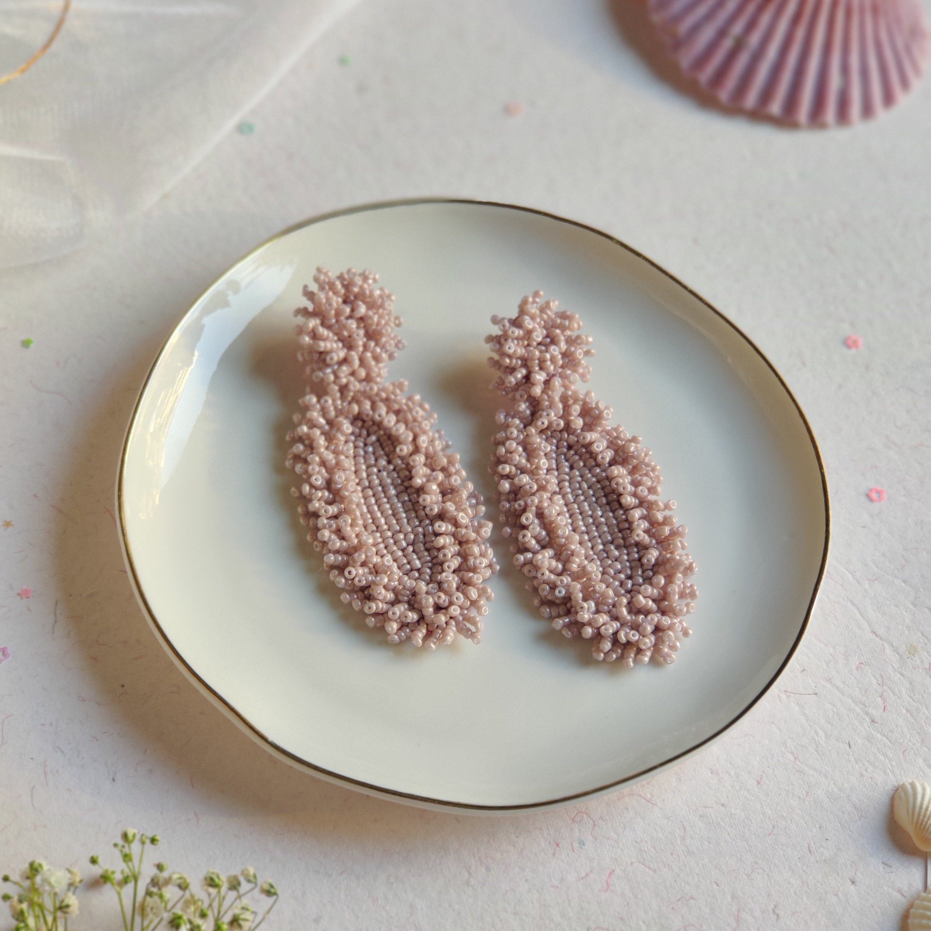 Daydream Earrings - Oval Fringes
