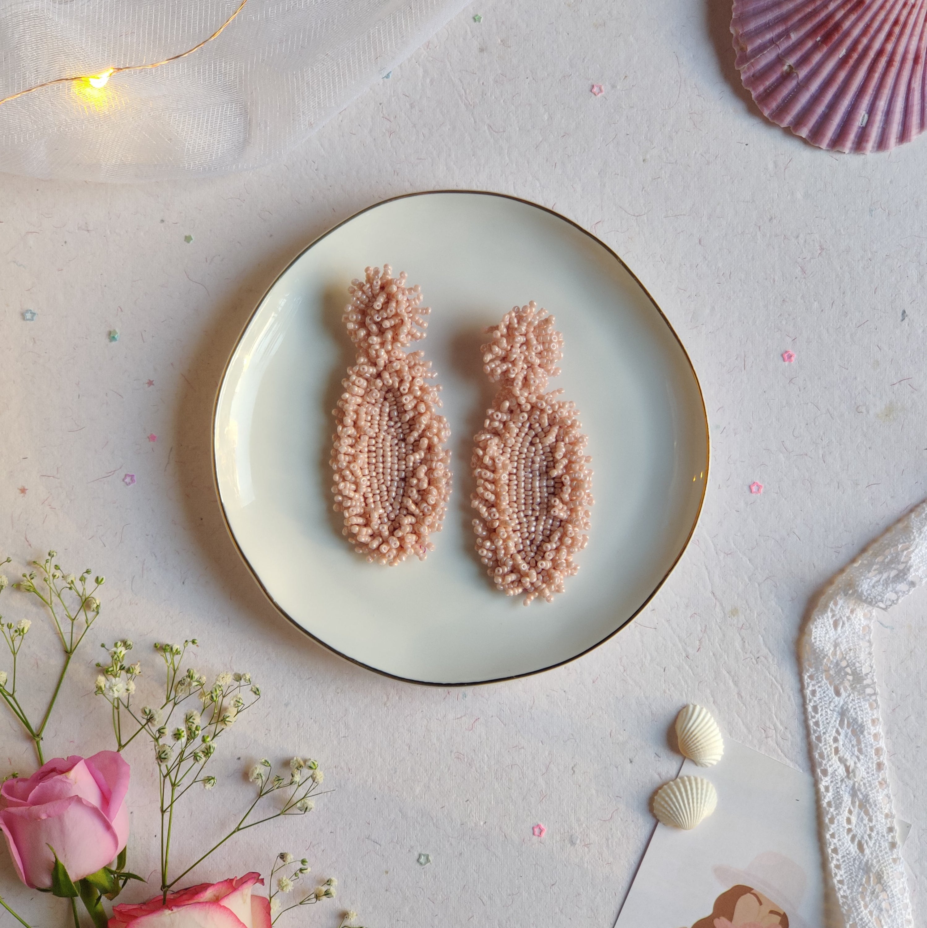 Daydream Earrings - Oval Fringes