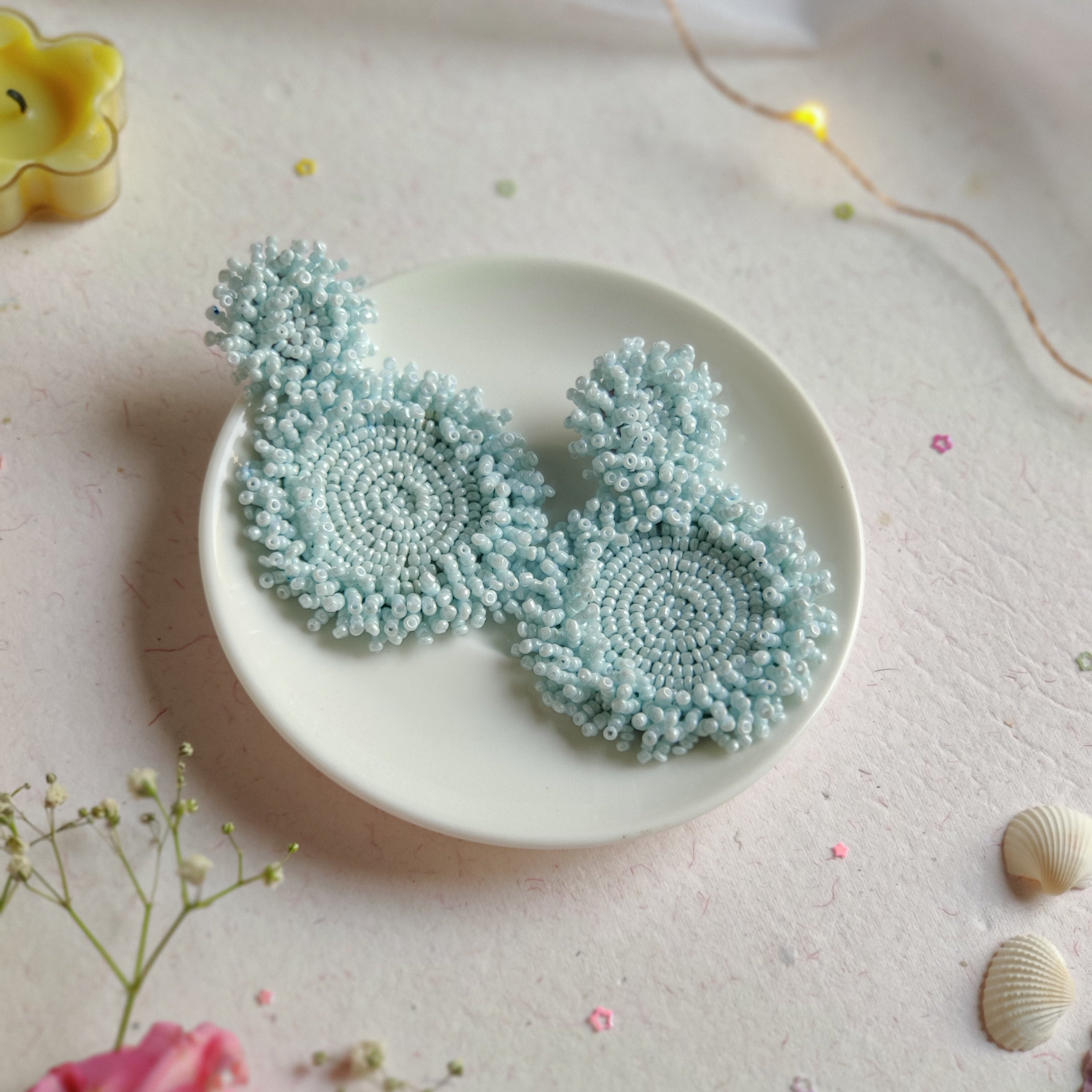 Daydream Earrings - Round Fringes