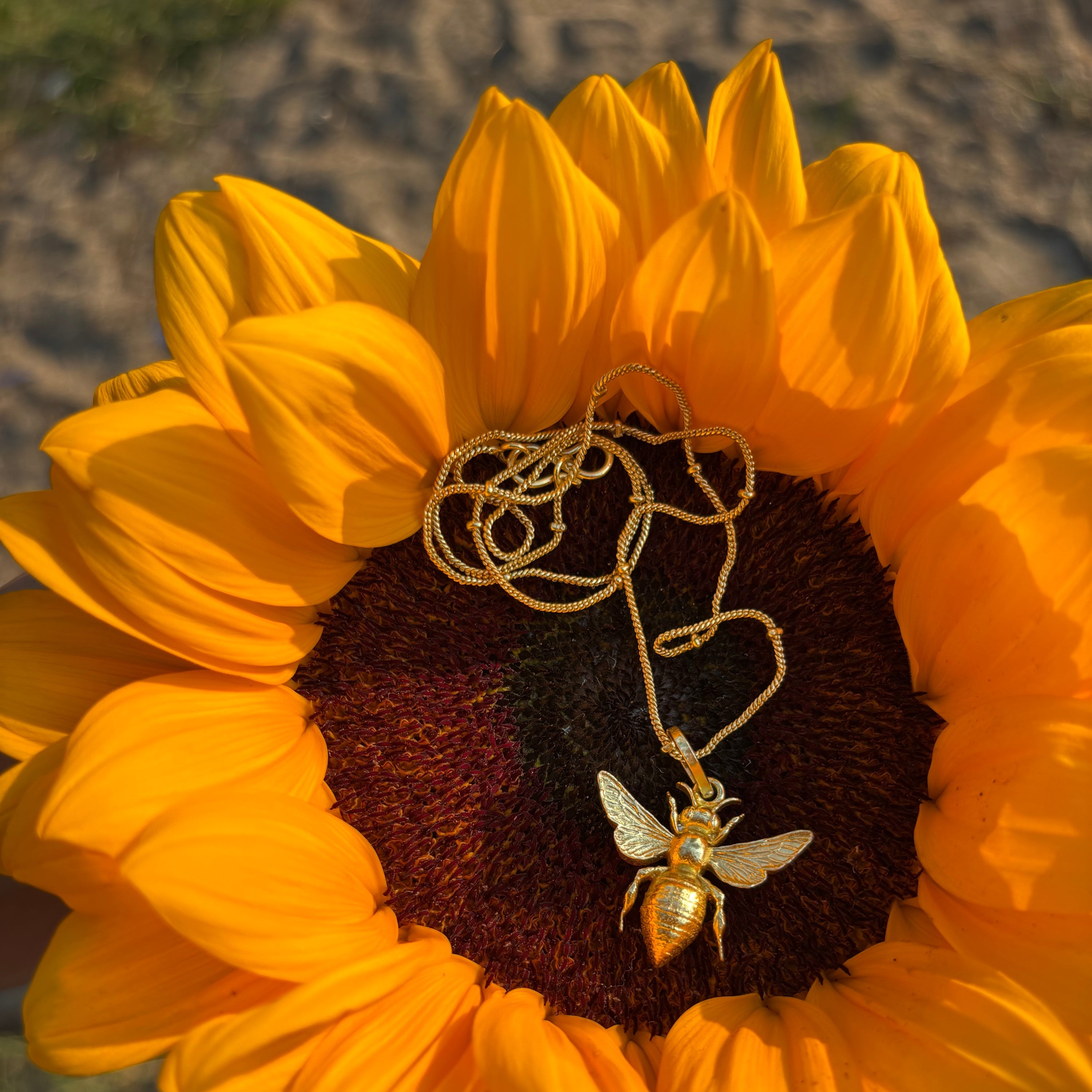 Buzzing Bee Necklace