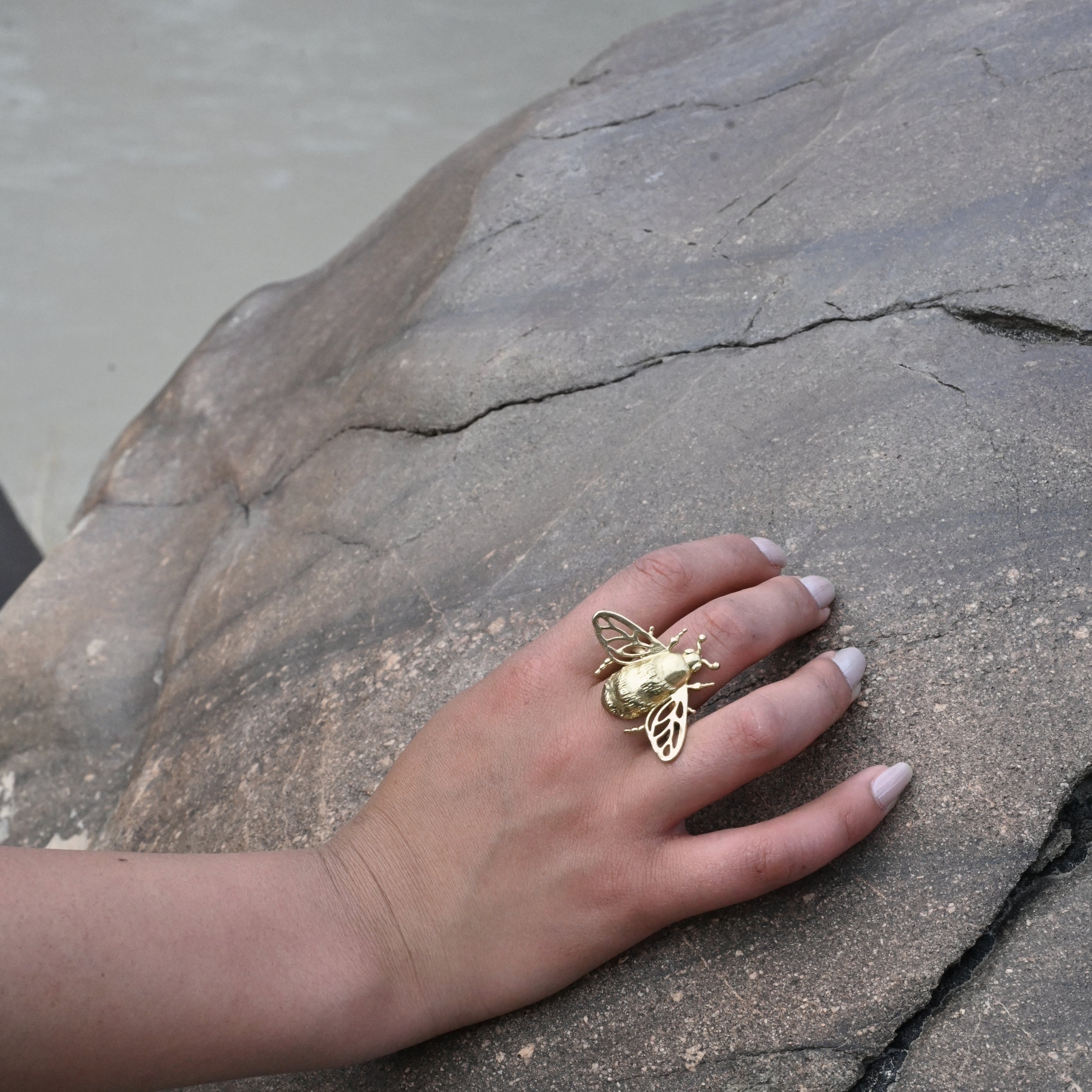 Queen Bee Adjustable Ring