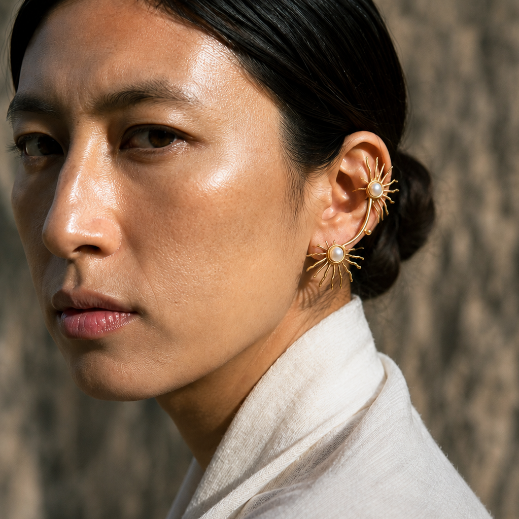 Whisper of Dawn Earrings/Earcuffs