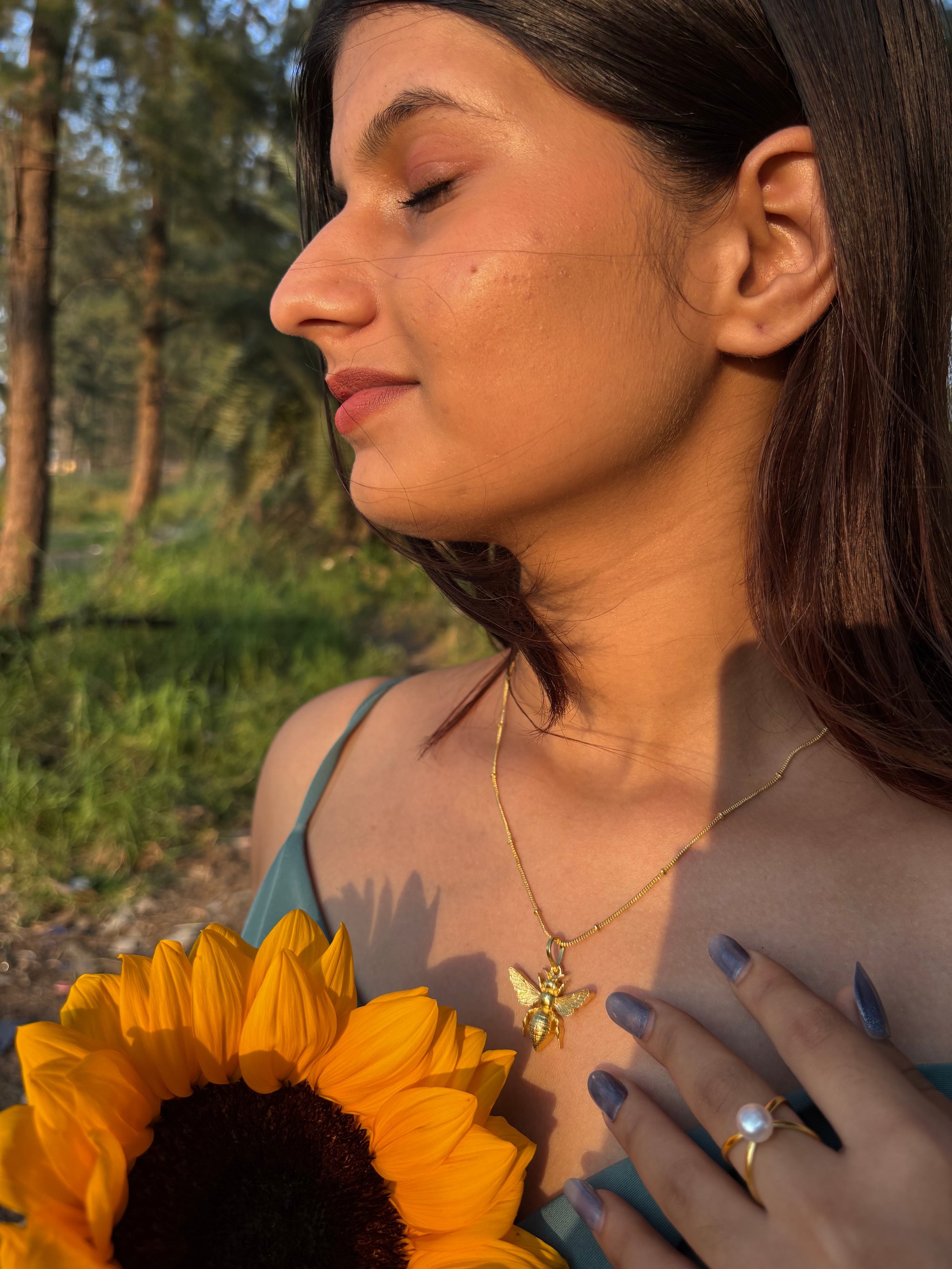 Buzzing Bee Necklace