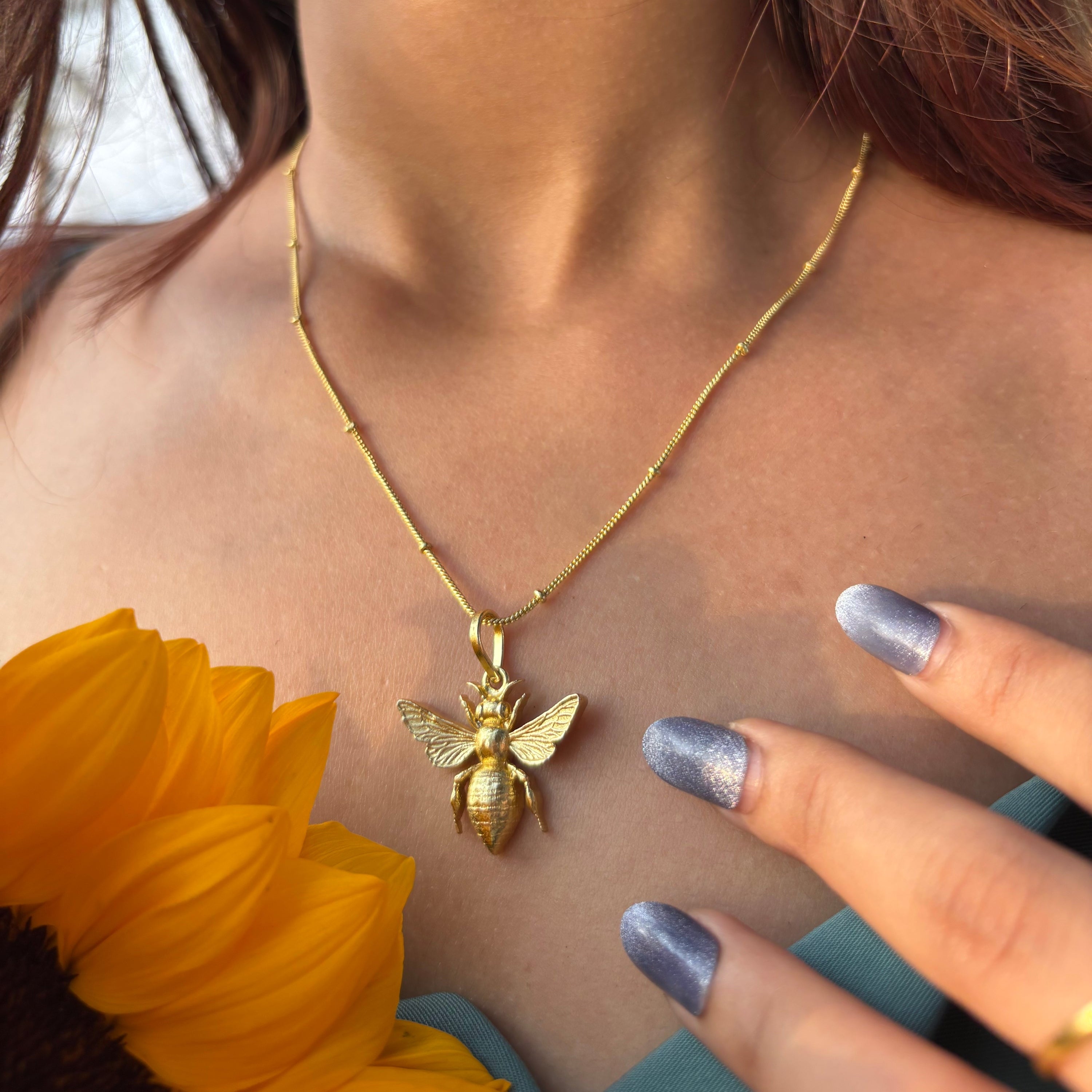 Buzzing Bee Necklace