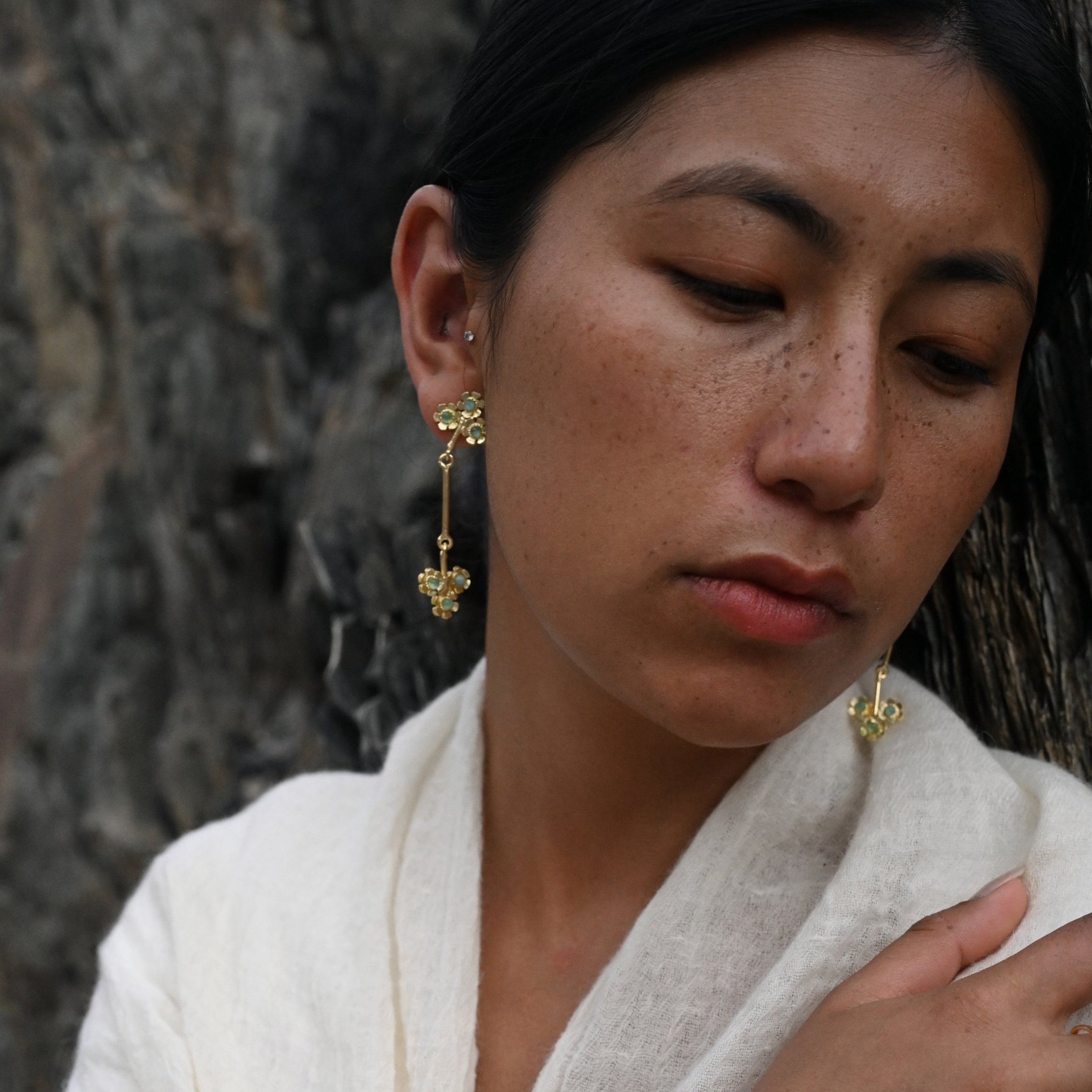 Dewdrop bloom Earrings