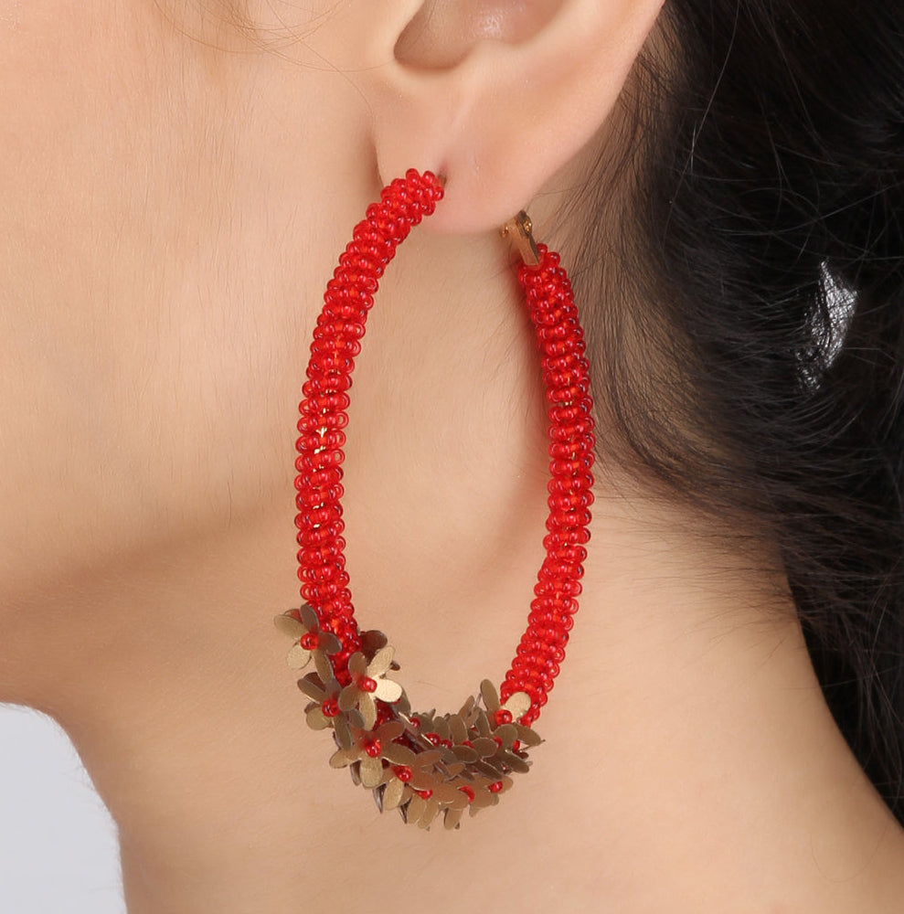 Floral Hoops