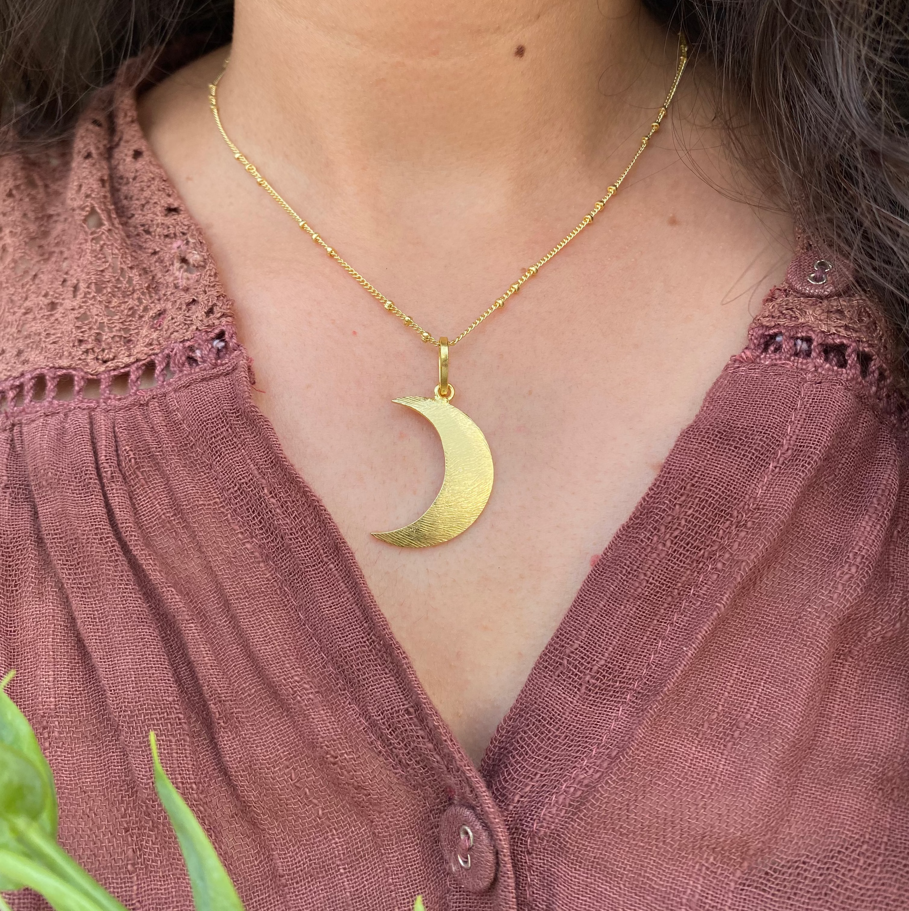 Crescent Moon Necklace