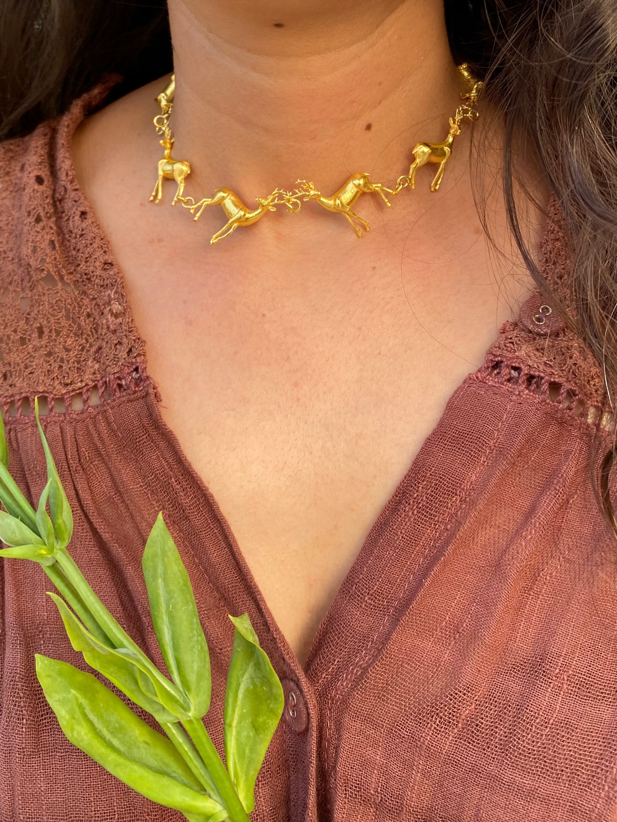 Reindeer Necklace