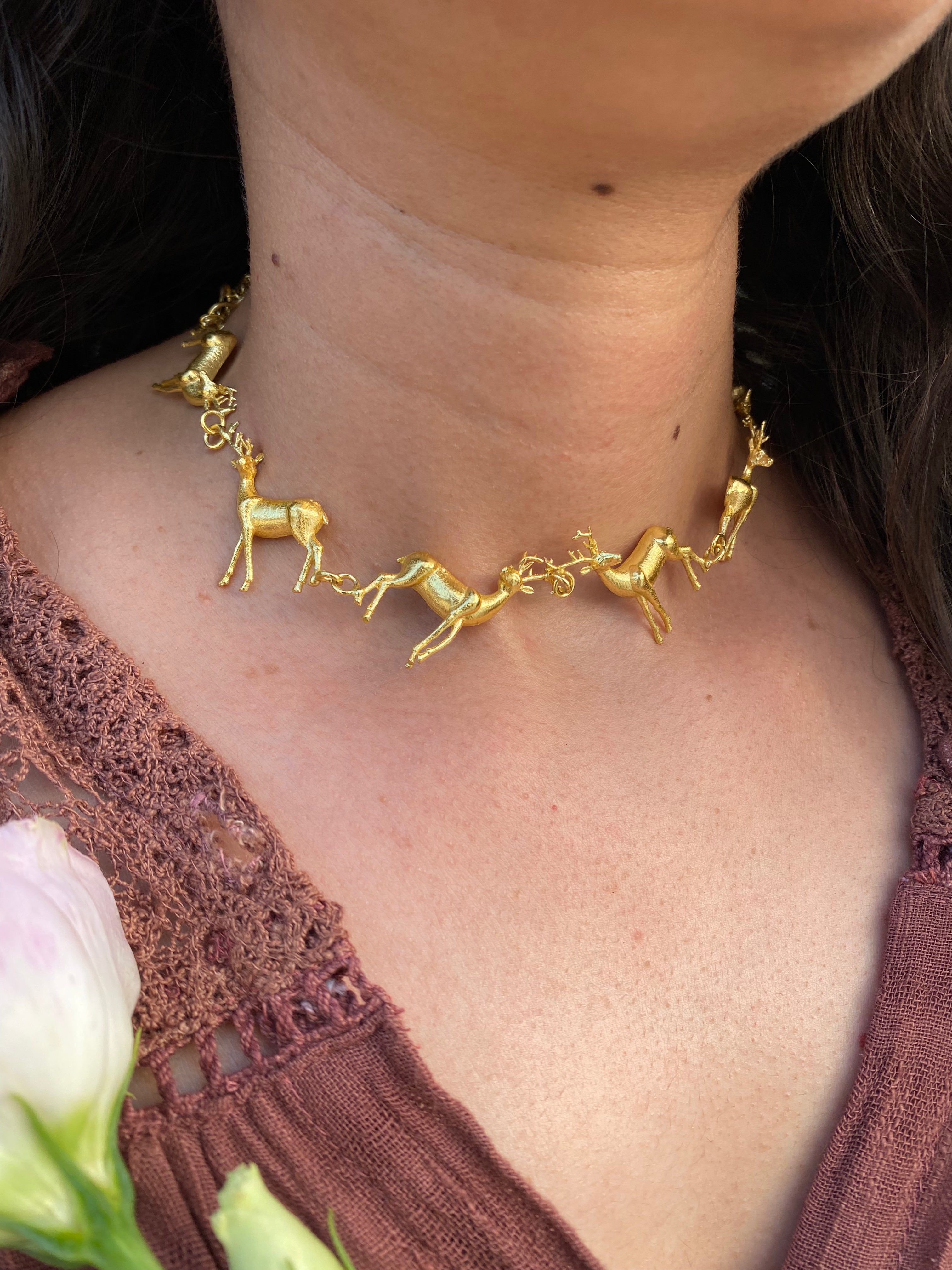 Reindeer Necklace