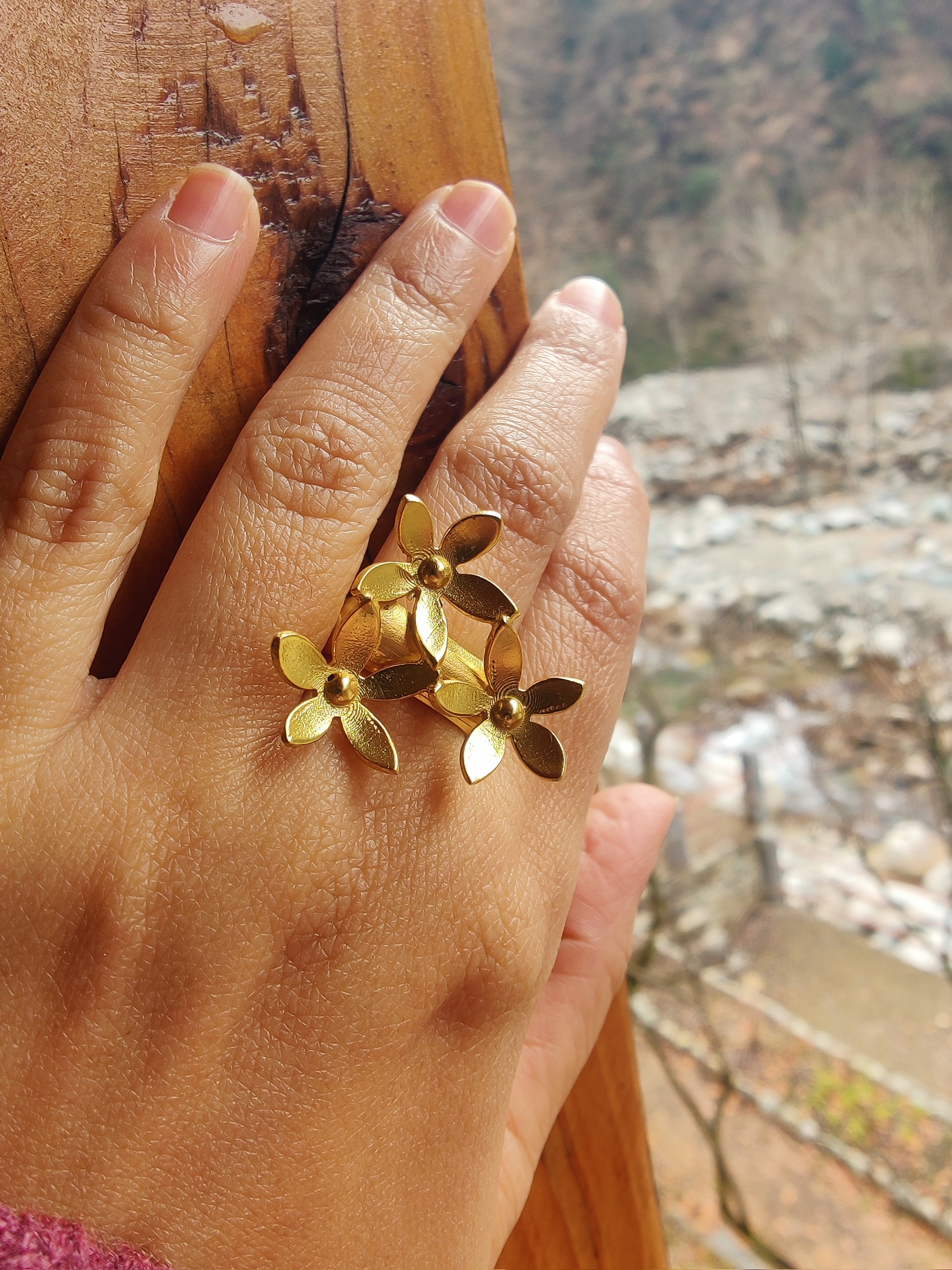 Jasmine Adjustable Ring