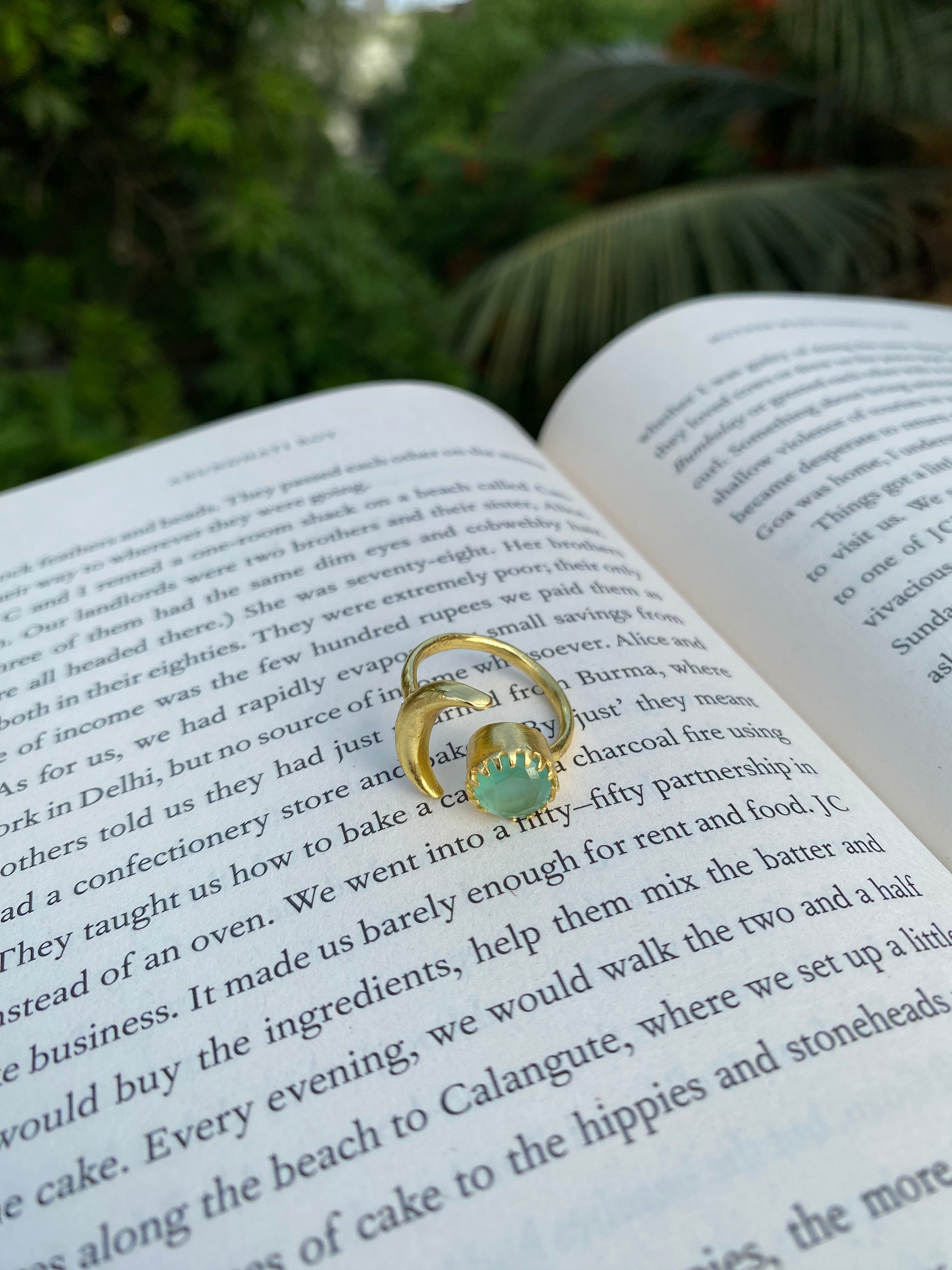 Soluna Adjustable Ring - Turquoise