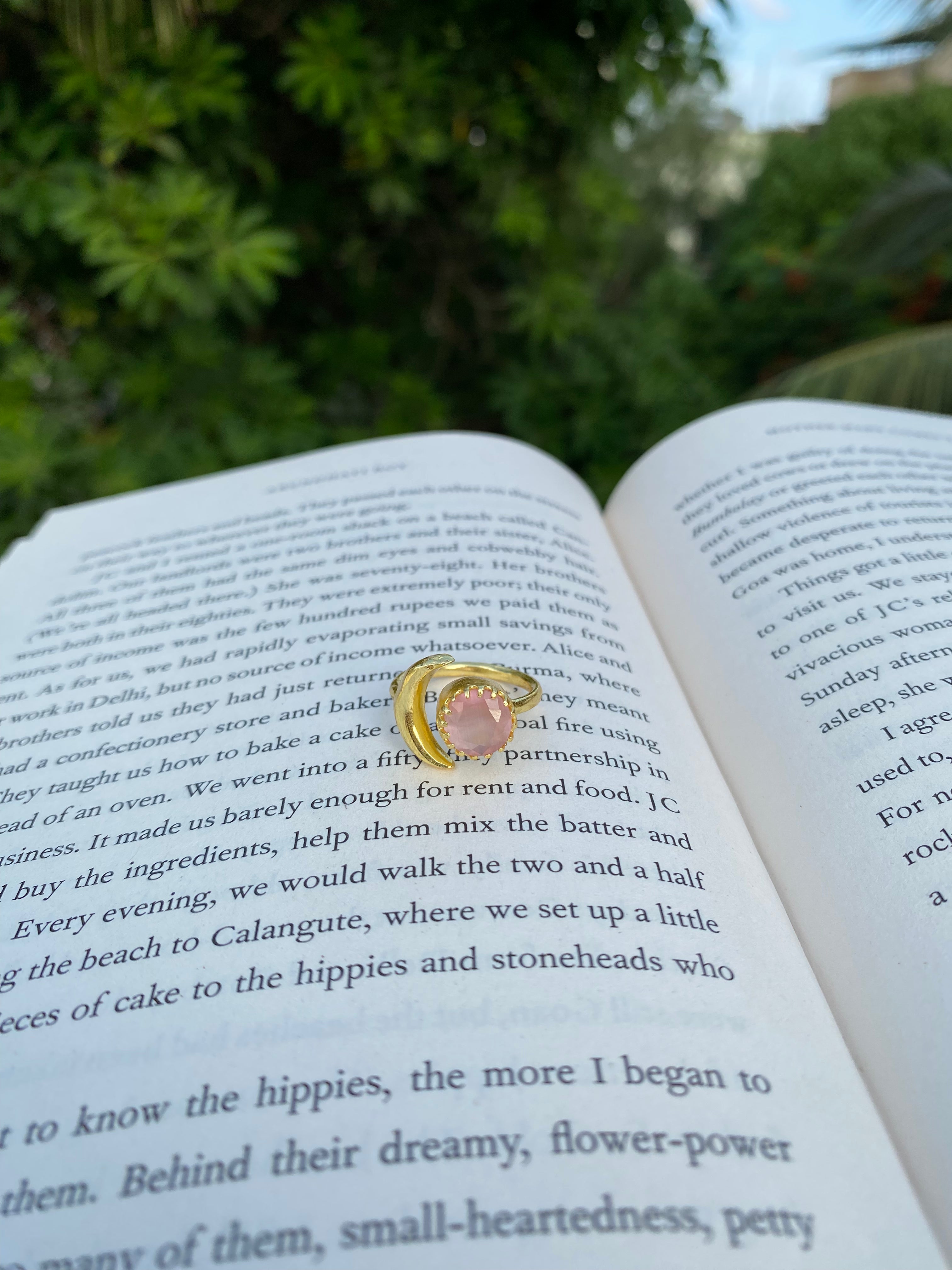 Soluna Adjustable Ring - Pink