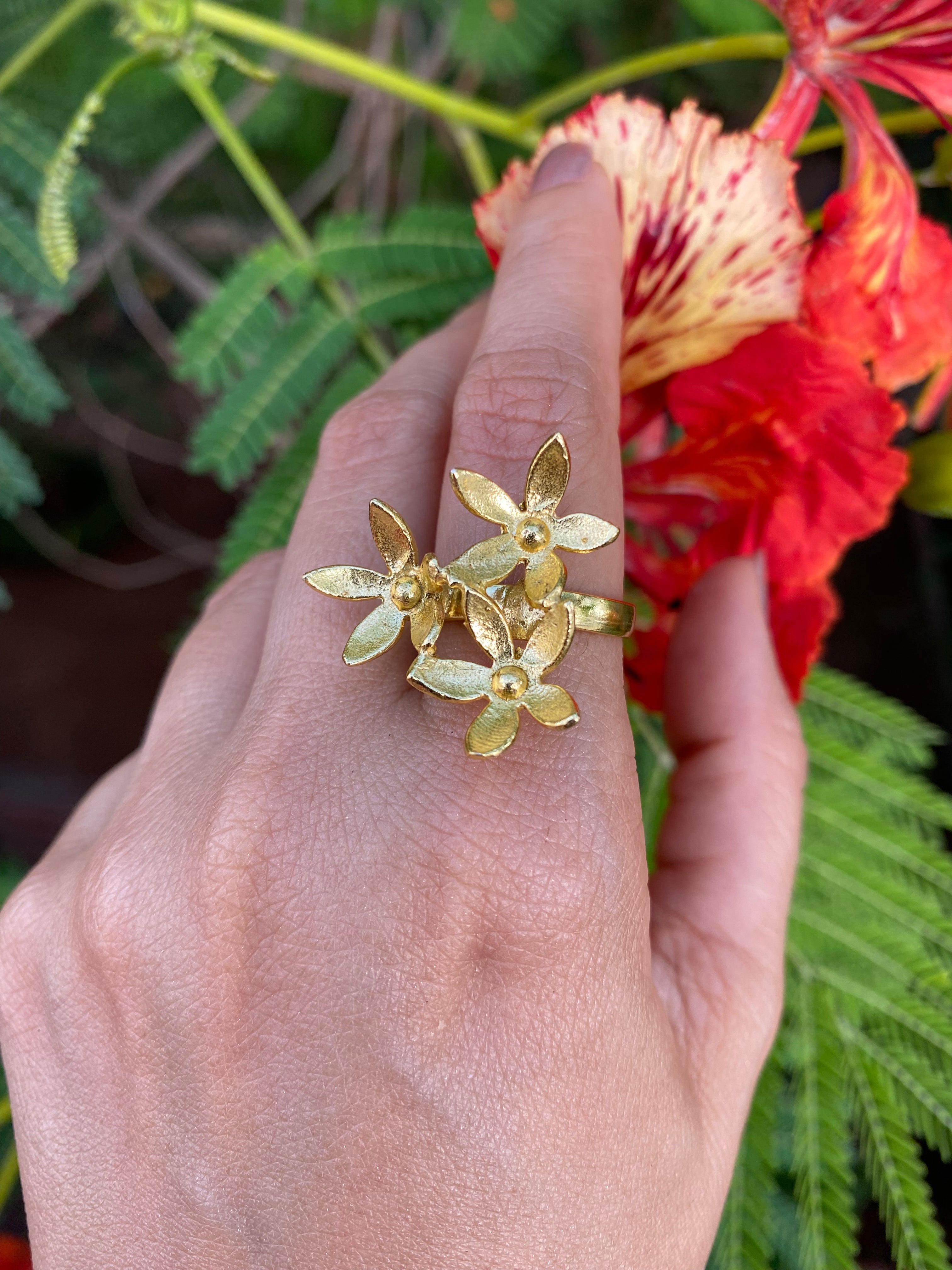 Jasmine Adjustable Ring