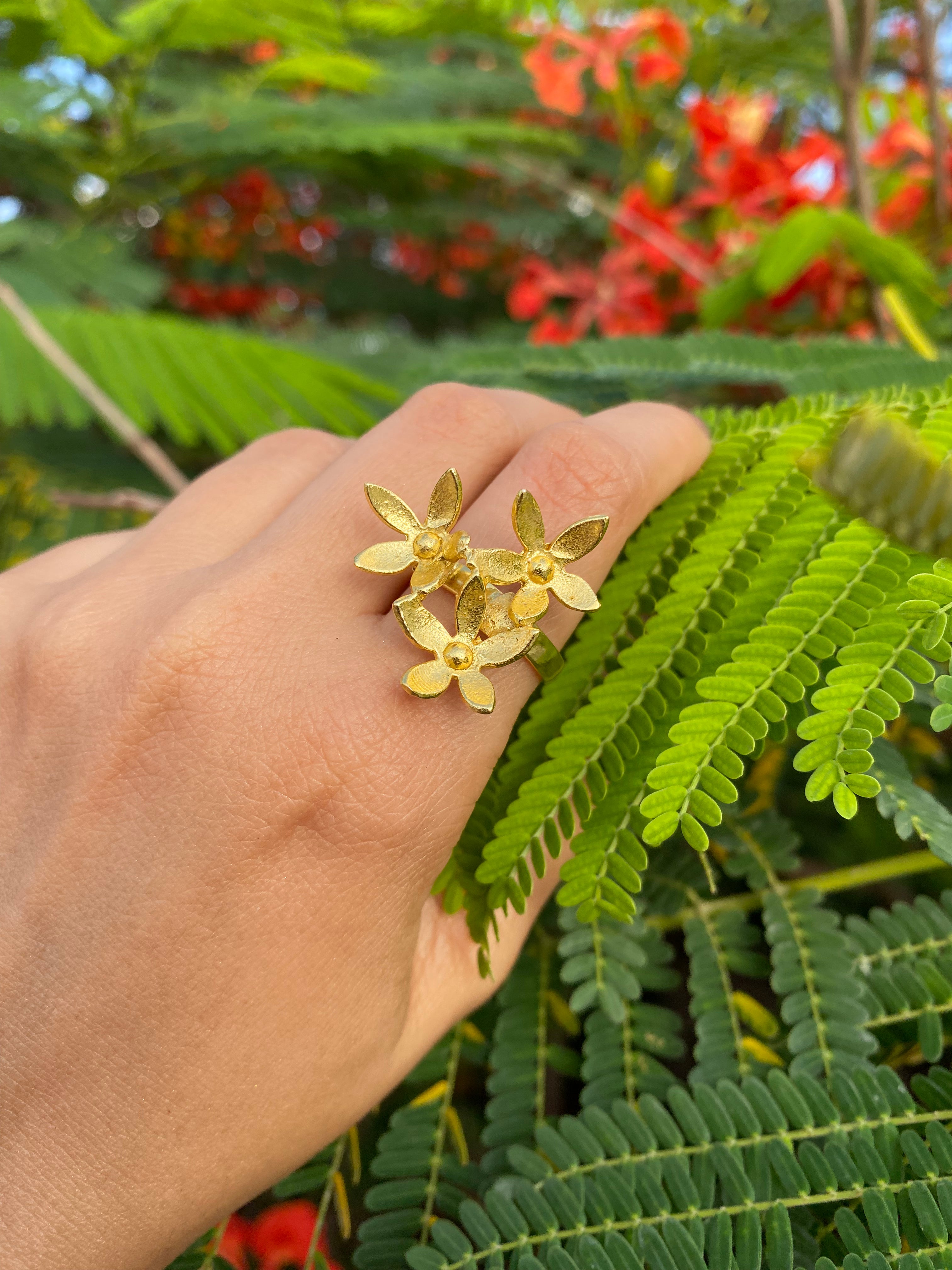 Jasmine Adjustable Ring