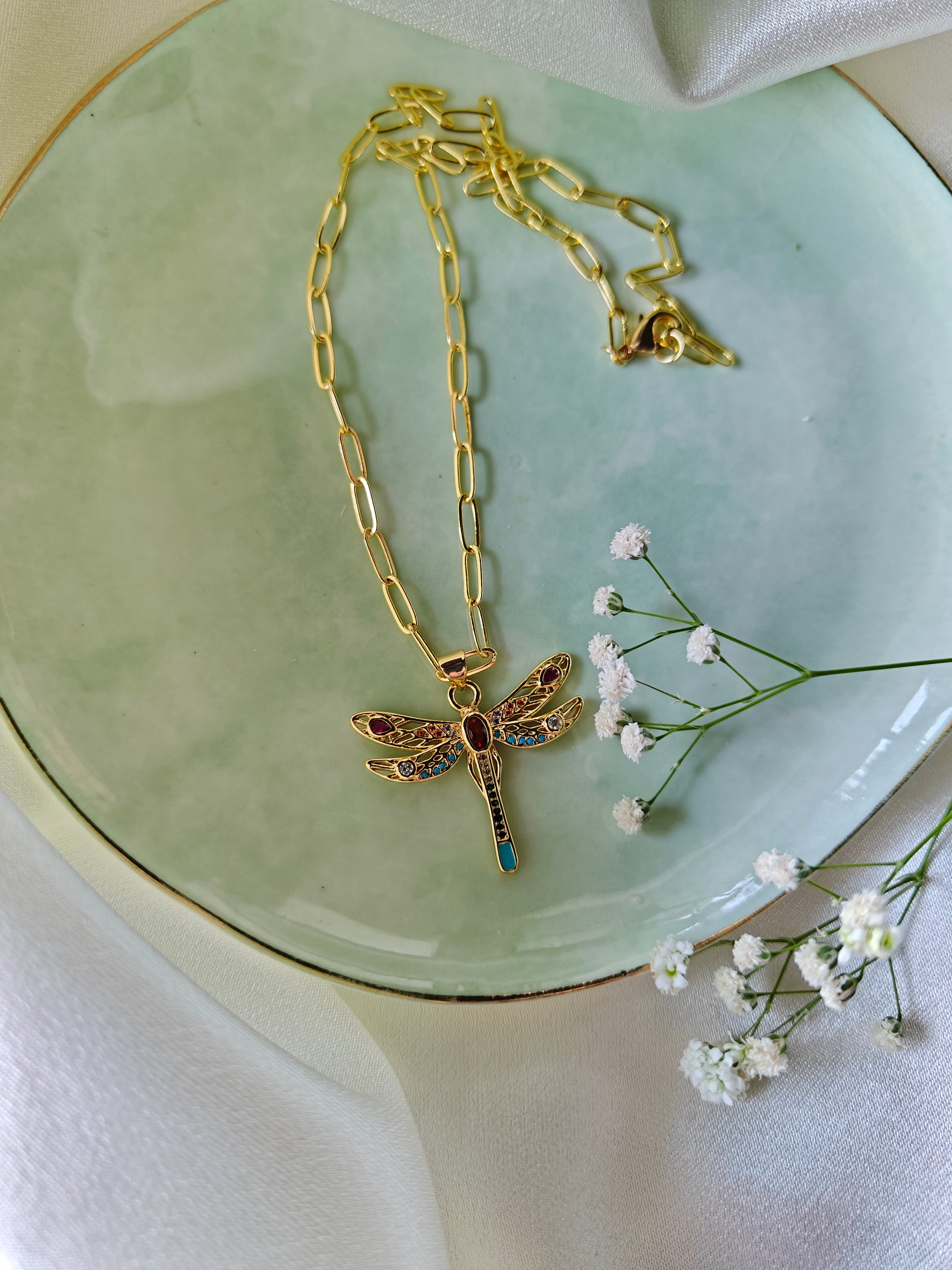 Dragonfly Necklace