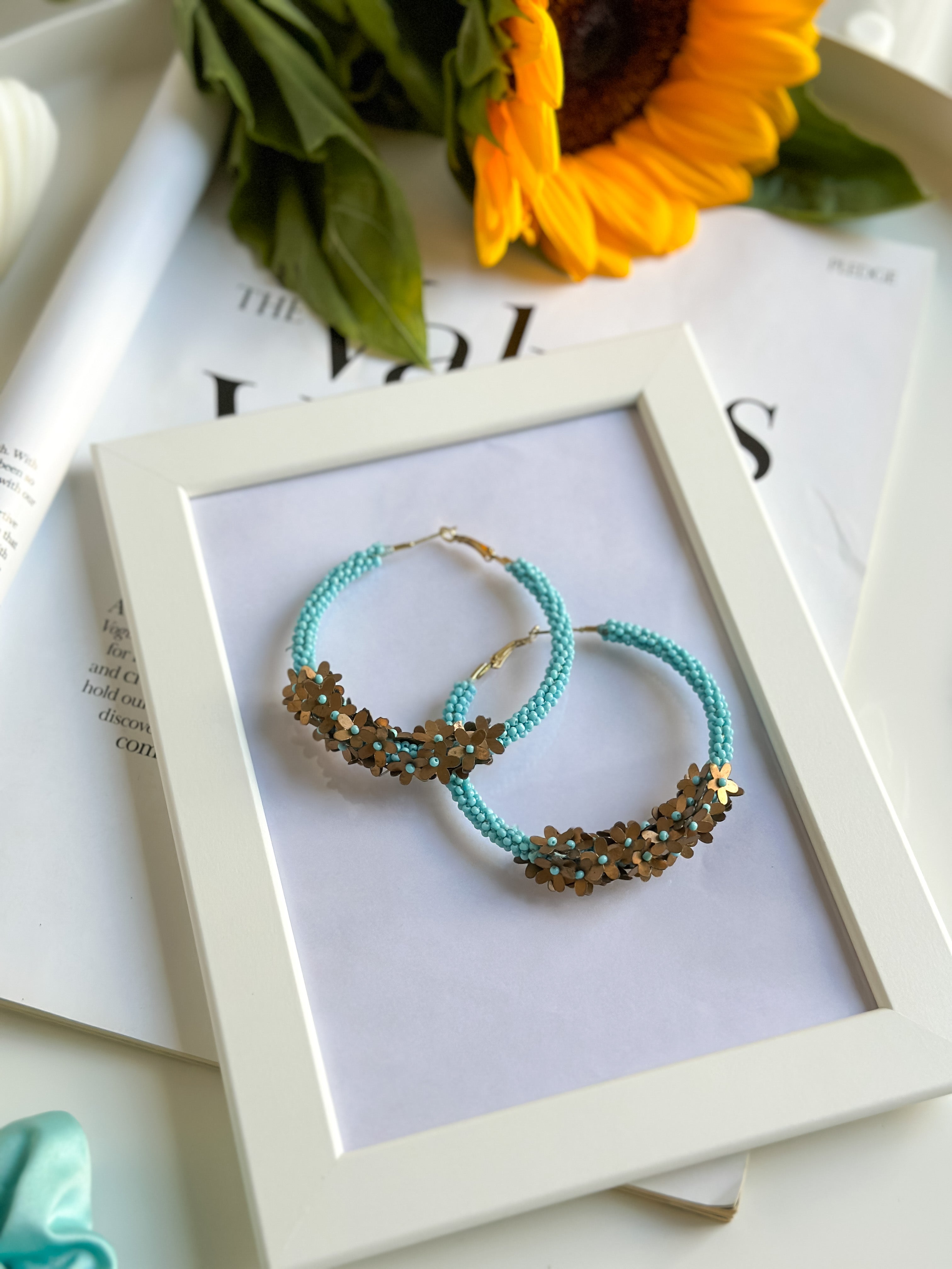 Floral Hoops