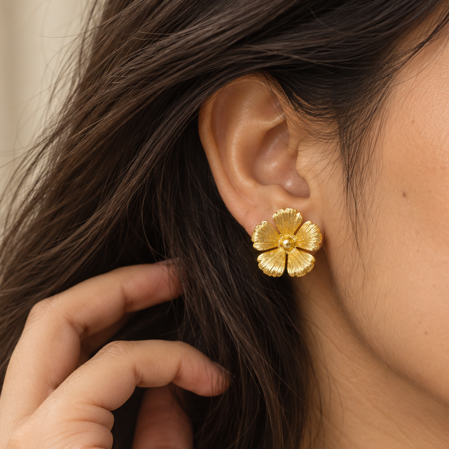 Dewdrop Bloom Earrings