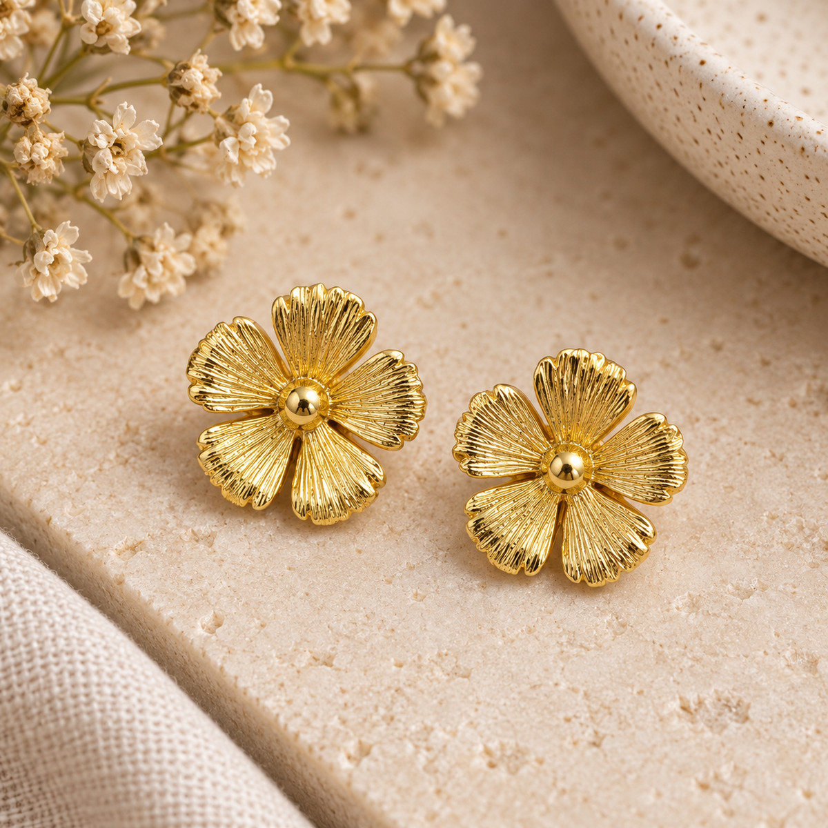 Dewdrop Bloom Earrings