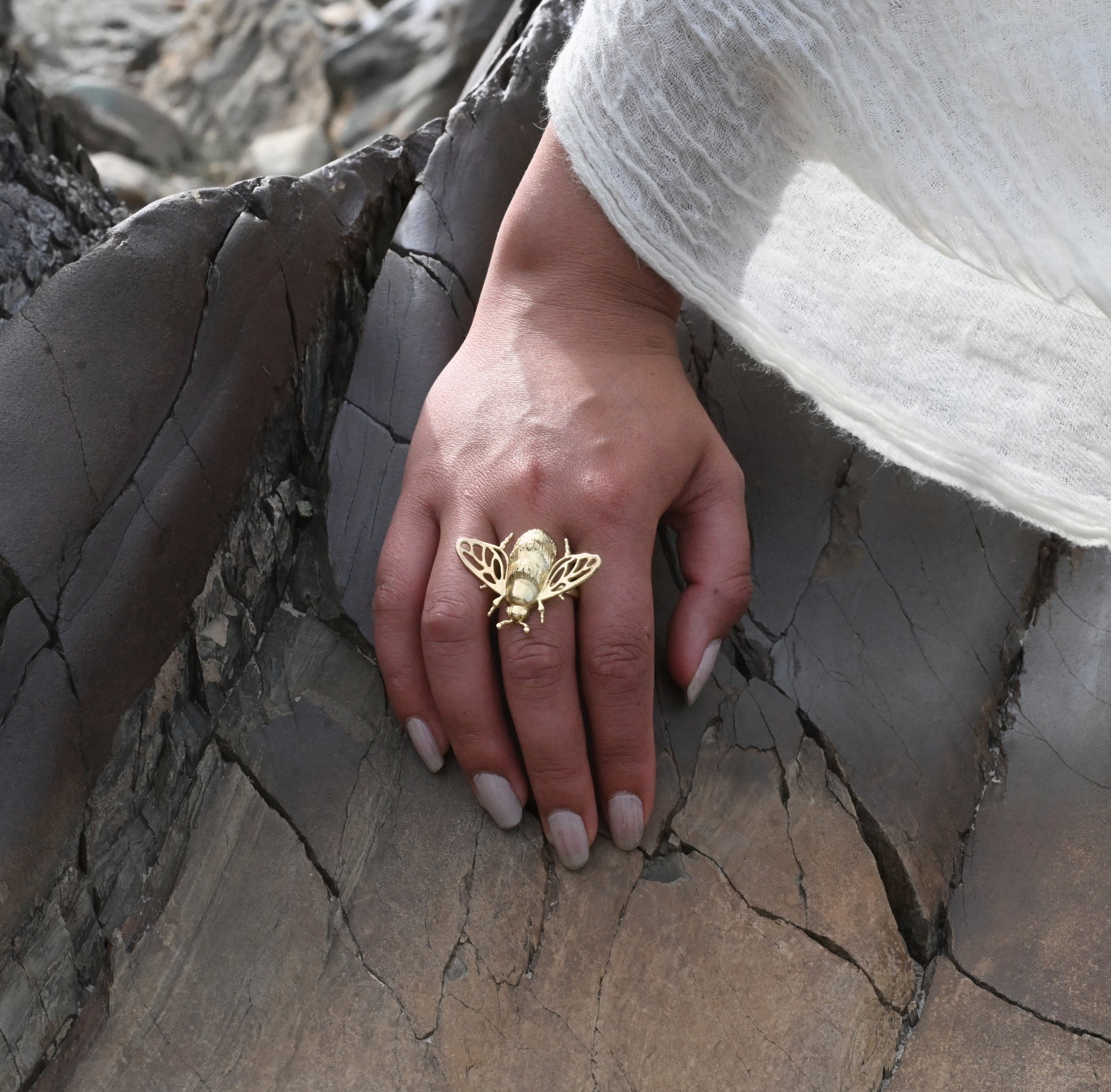 Queen Bee Adjustable Ring
