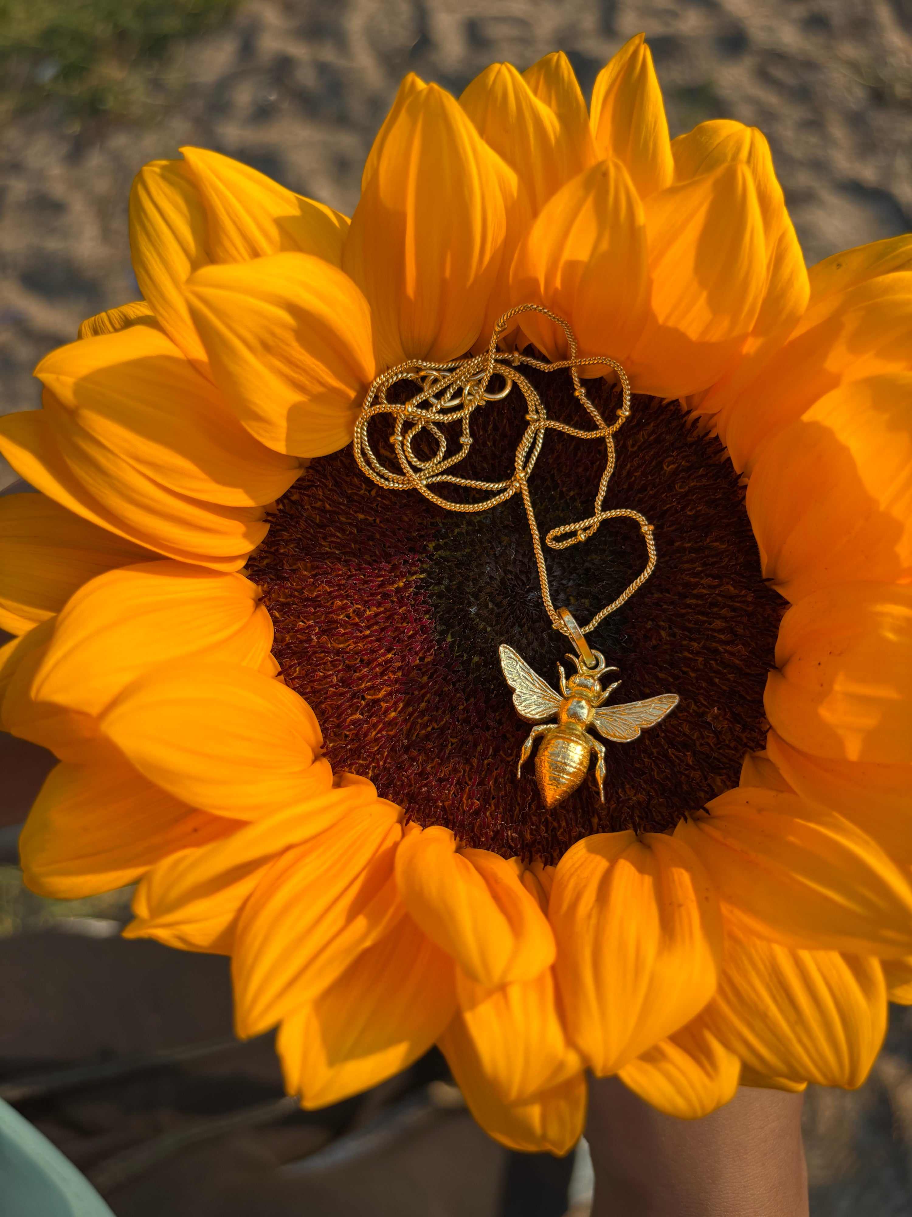 Buzzing Bee Necklace