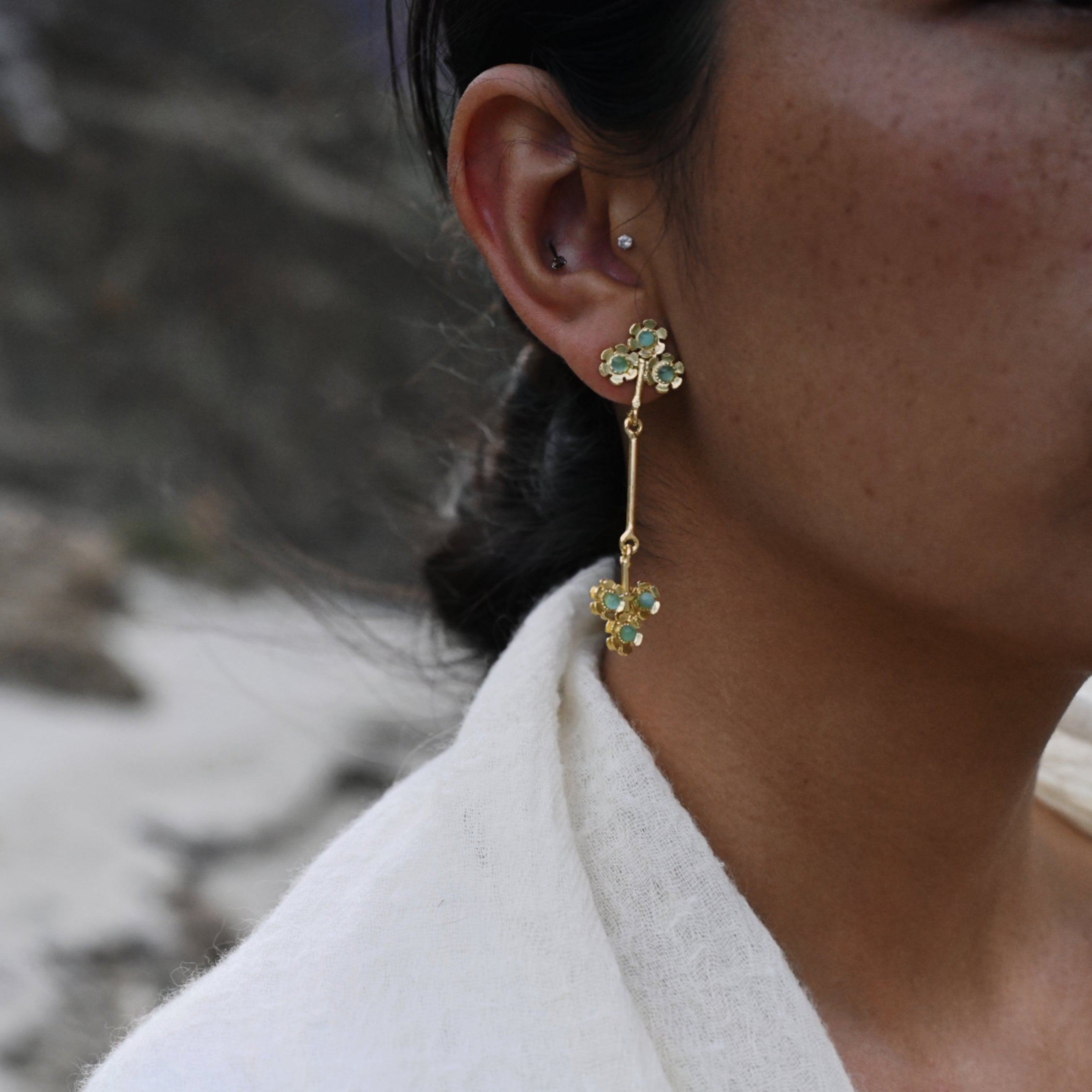 Dewdrop bloom Earrings