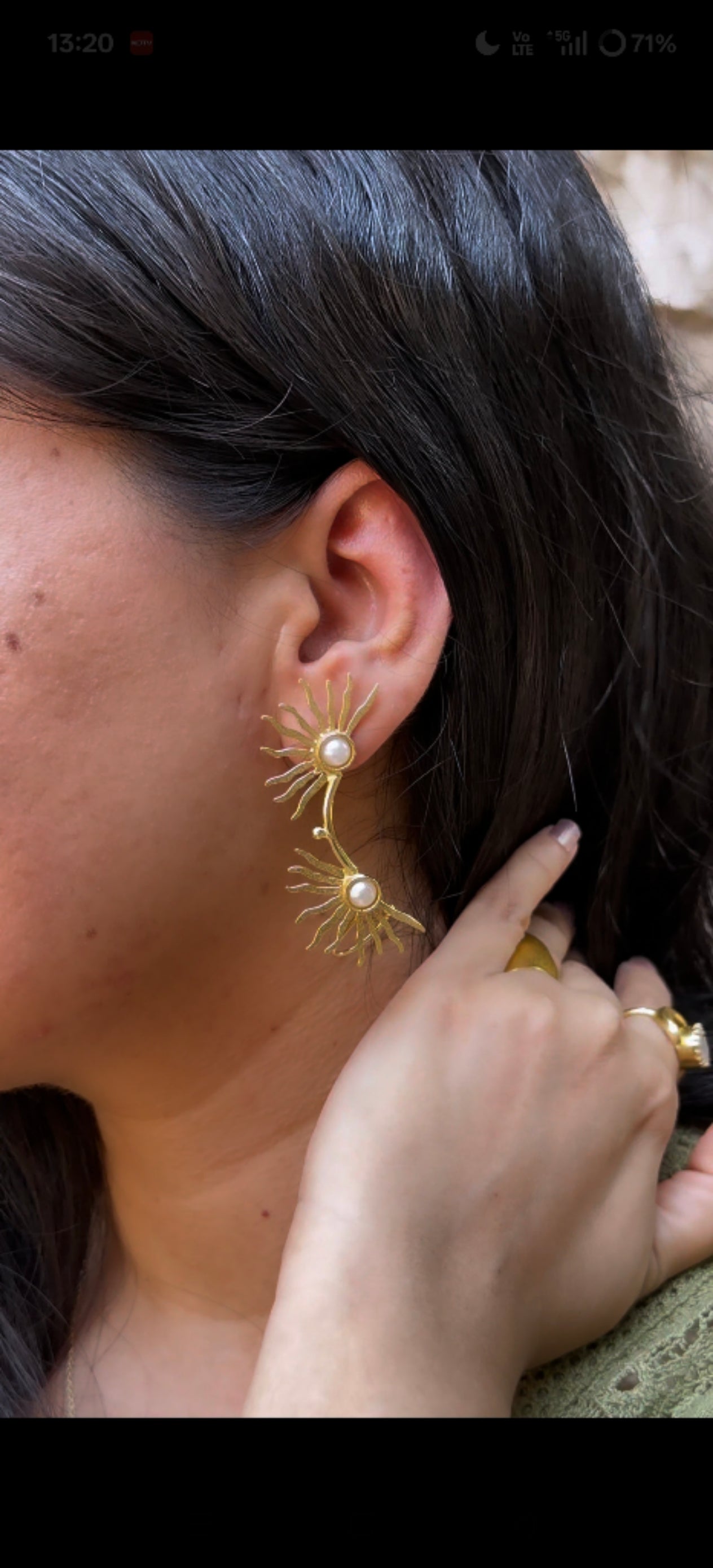 Whisper of Dawn Earrings/Earcuffs