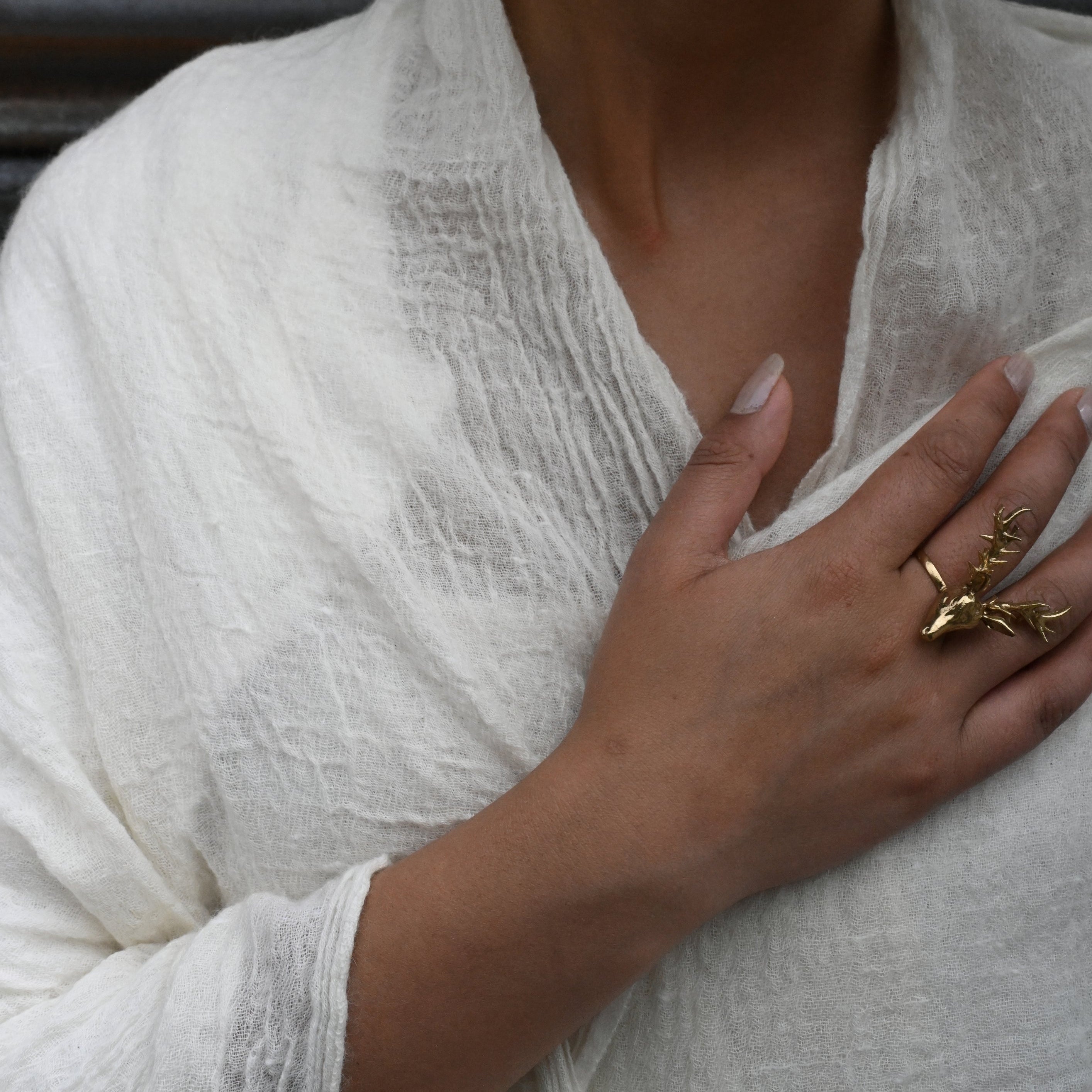 Forest Whisper Adjustable Ring
