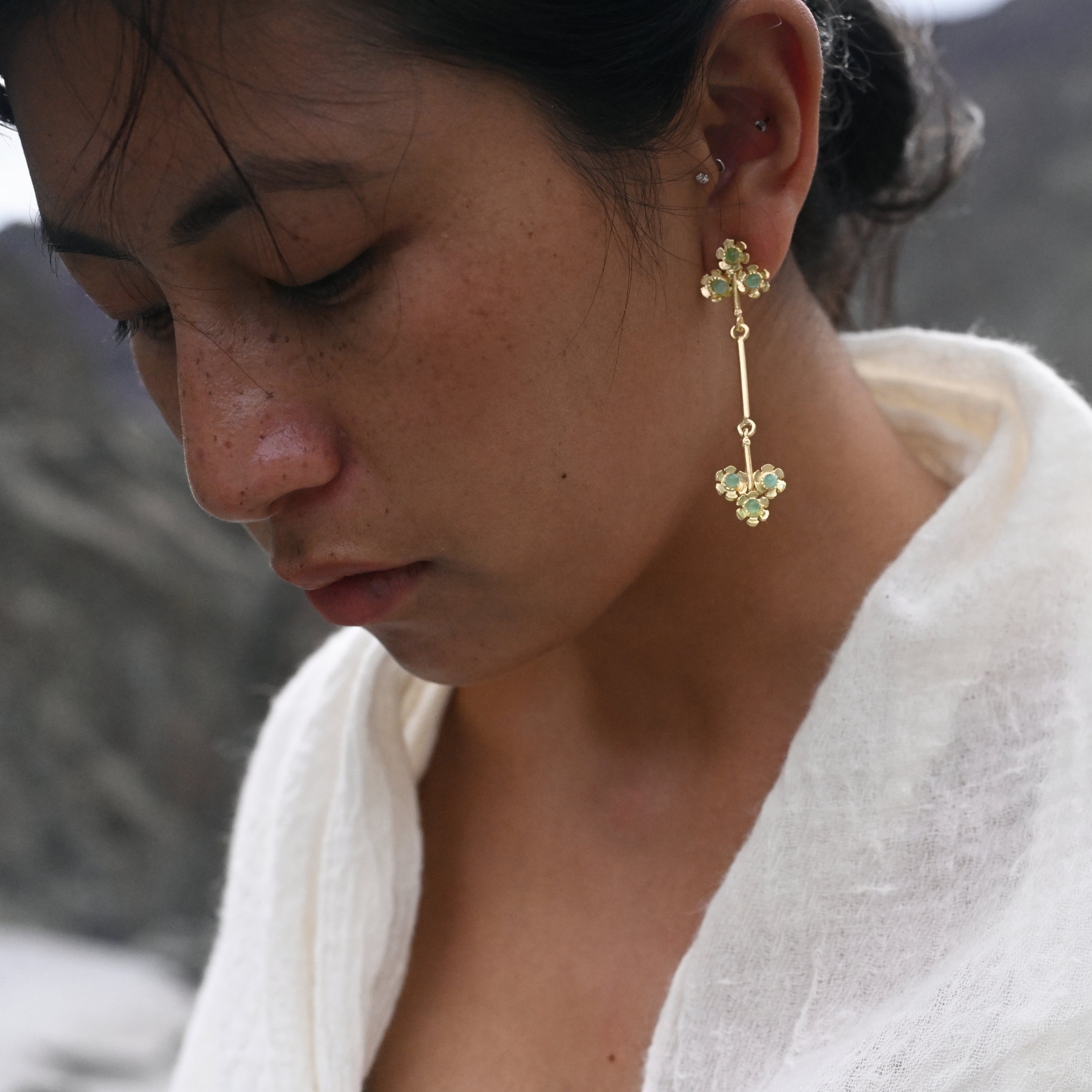 Dewdrop bloom Earrings