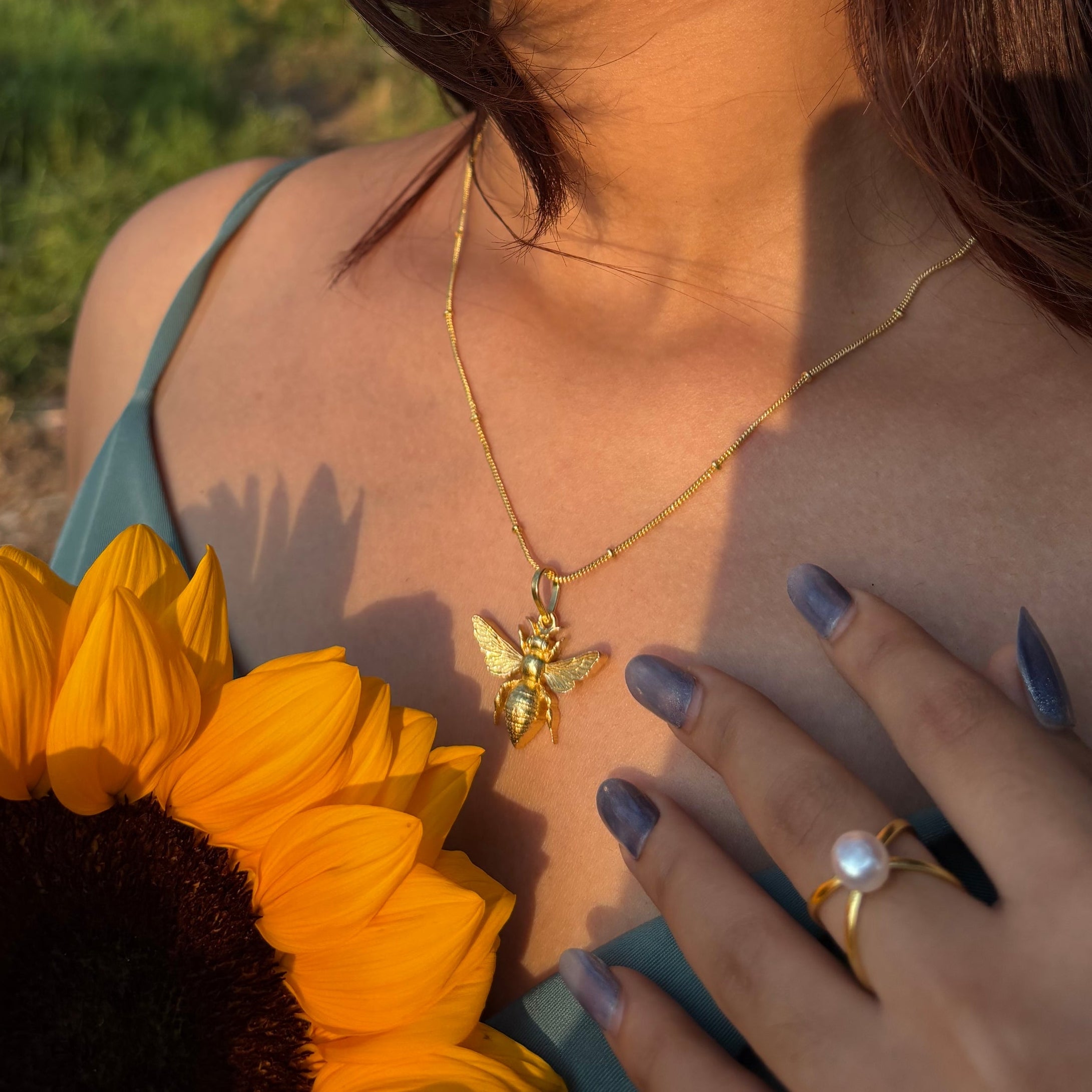 Buzzing Bee Necklace