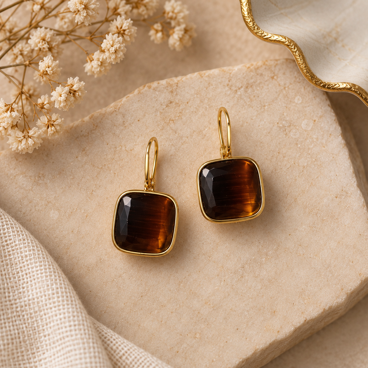 Amber Muse Earrings