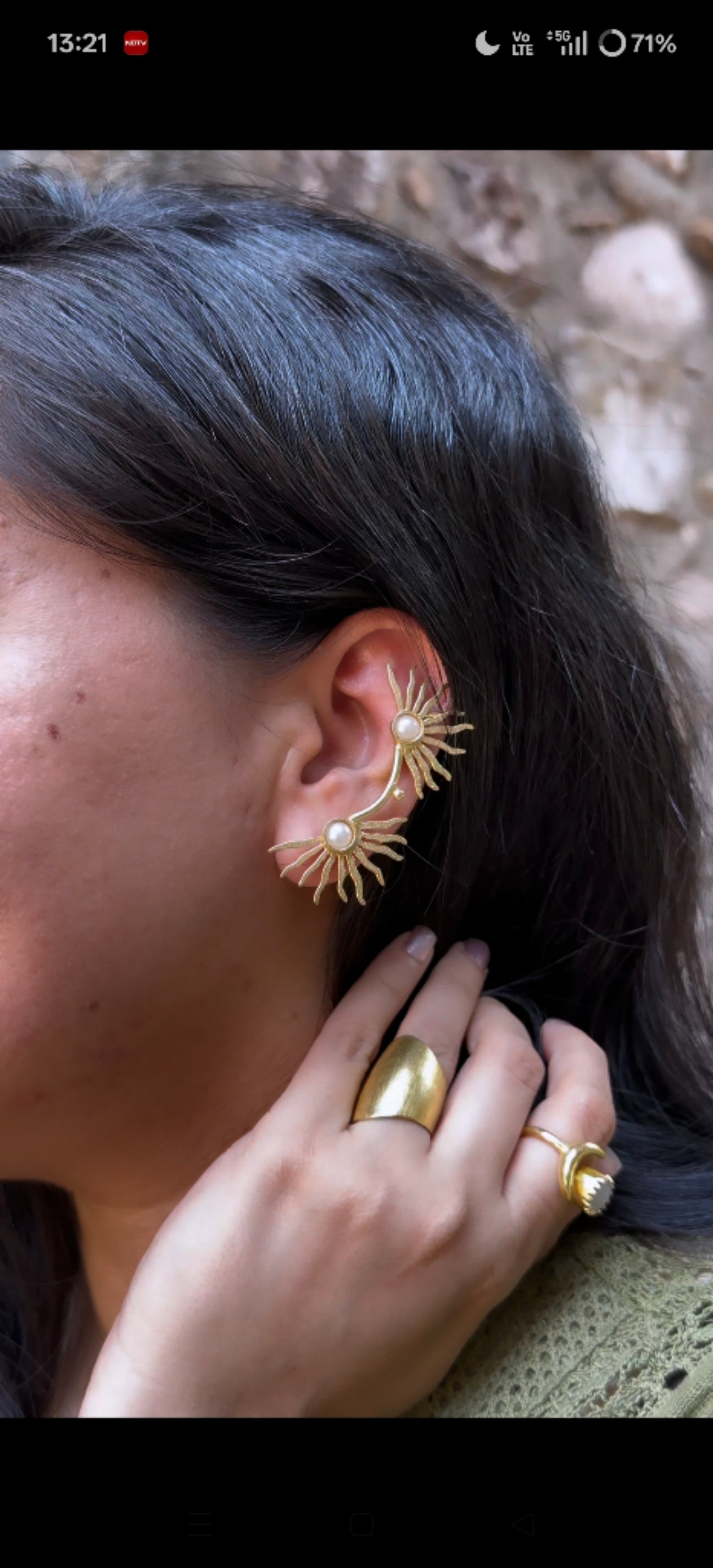 Whisper of Dawn Earrings/Earcuffs